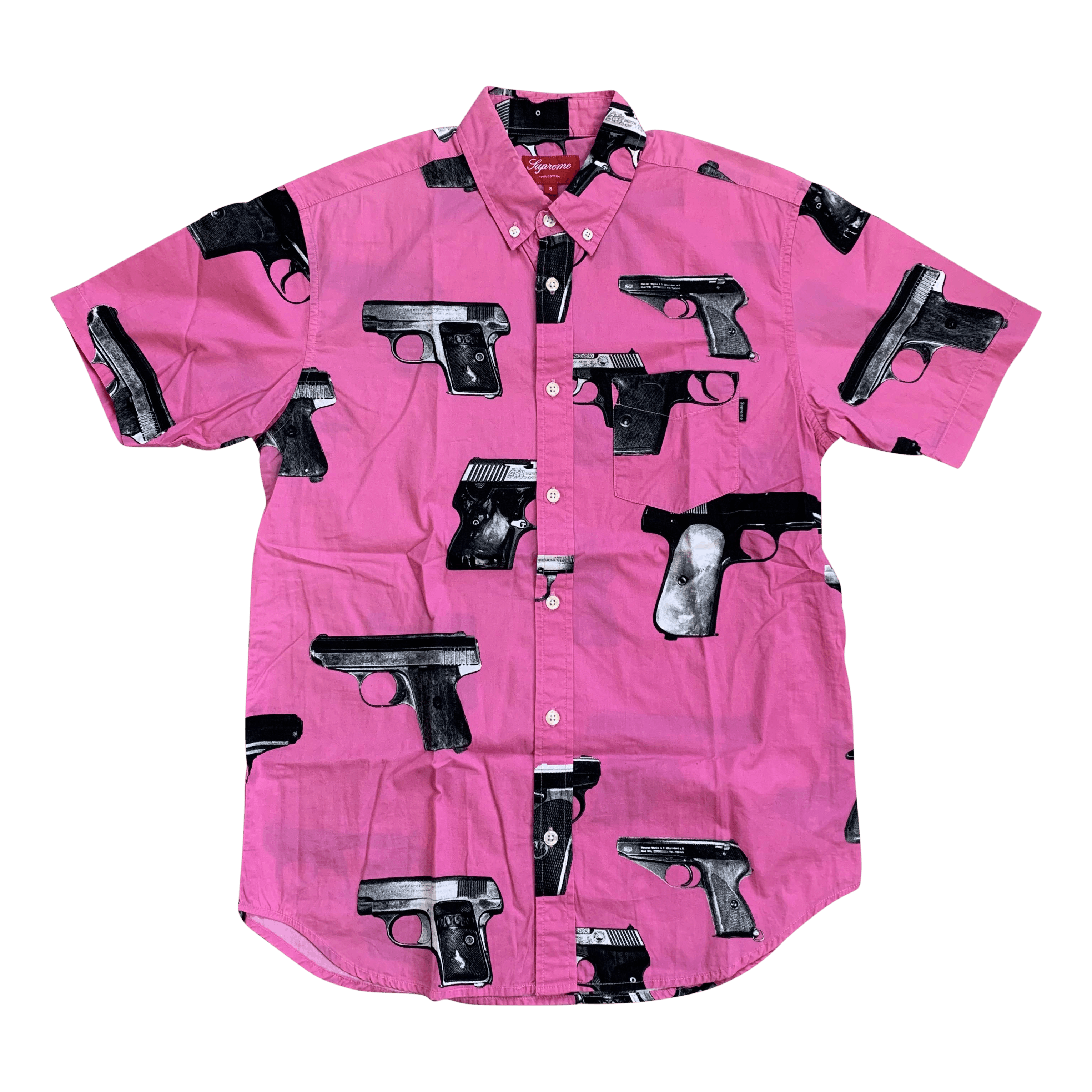 Supreme Guns Button Up Shirt 🔫 released S/S 2013 as seen on Trap Wiz size  M — $250 new pieces going out in-store daily worldwide cl