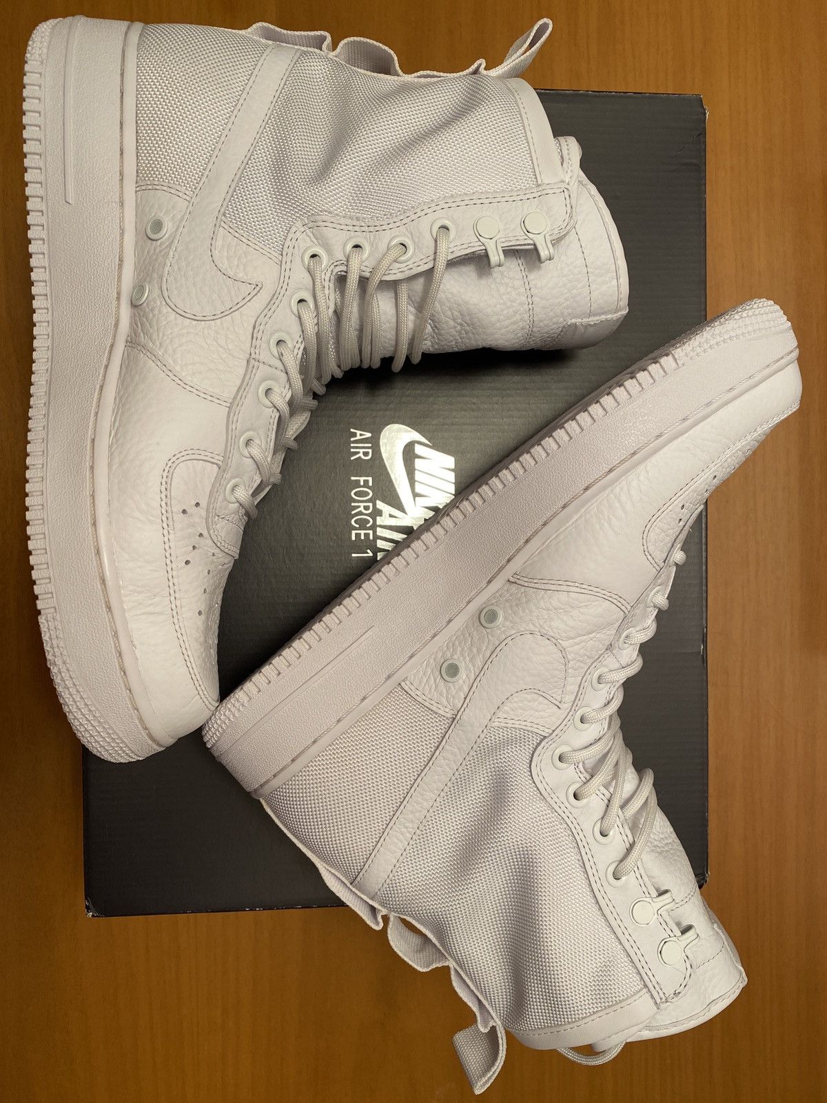 nike sf air force 1 black white