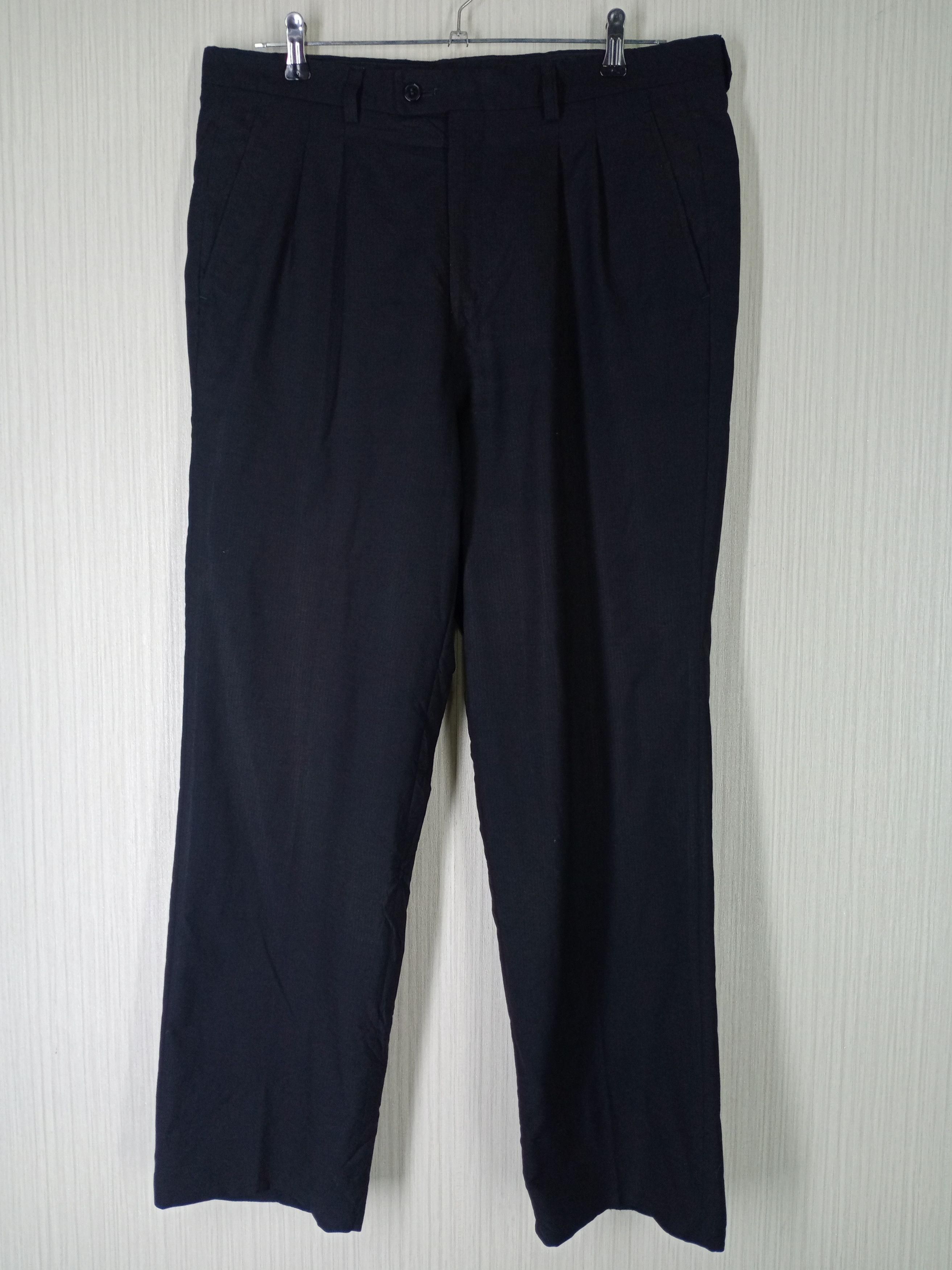 Lanvin Vintage LANVIN CLASSIQUE Baggy Trouser Pants Size US 34 / EU 50 - 1 Thumbnail
