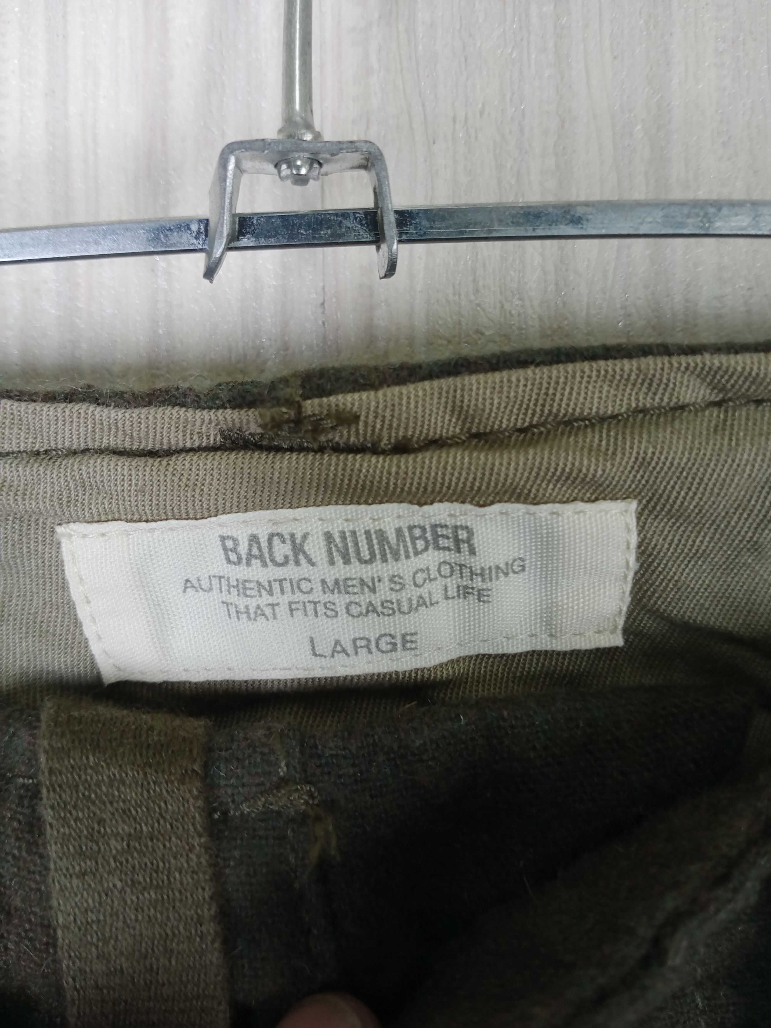 Japanese Brand Back Number Cargo Pants Camo Japenese Military Size US 34 / EU 50 - 4 Thumbnail
