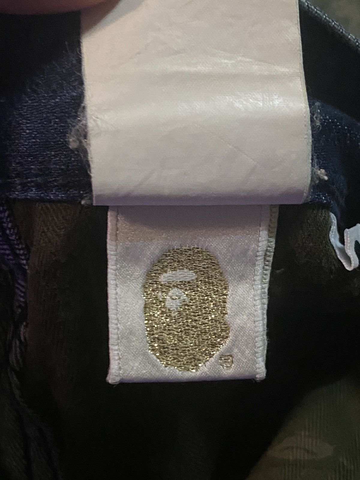 Bape Bape “A Bathing Ape” Graphic Denim Jeans Size US 34 / EU 50 - 14 Thumbnail