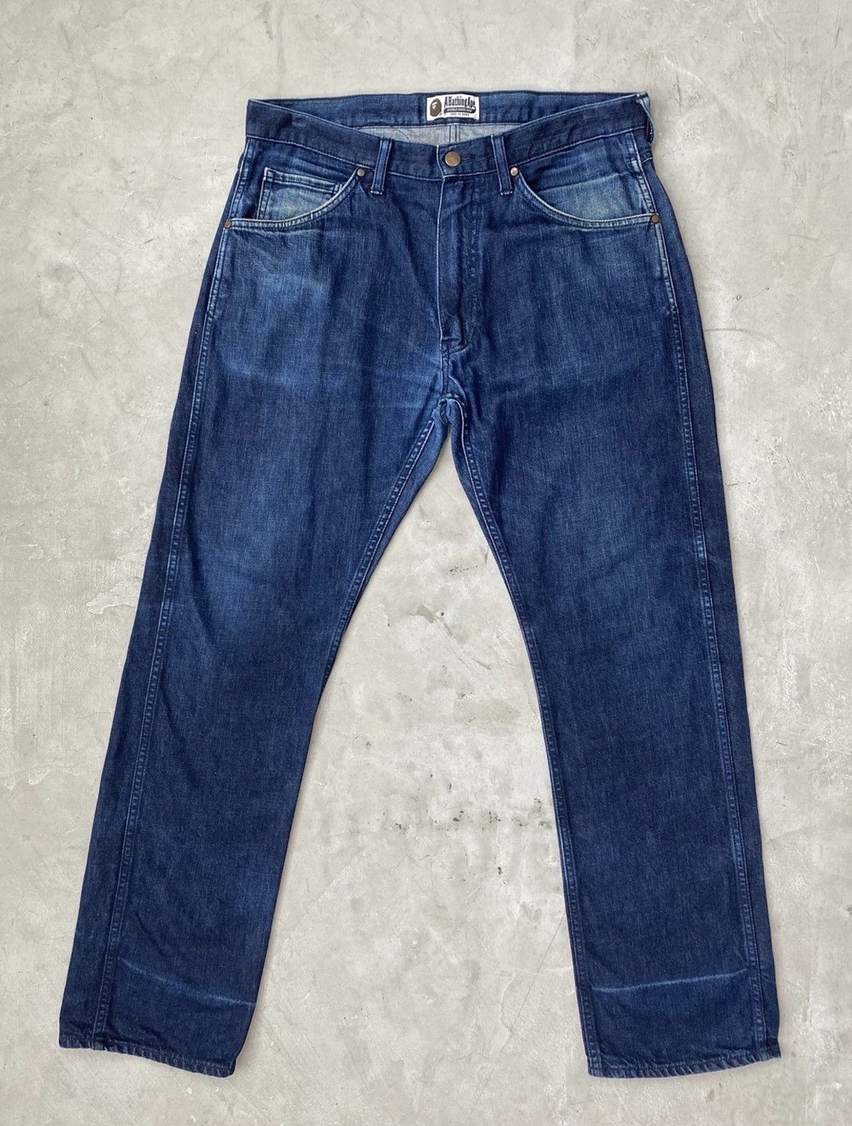 Bape Bape “A Bathing Ape” Graphic Denim Jeans Size US 34 / EU 50 - 2 Thumbnail