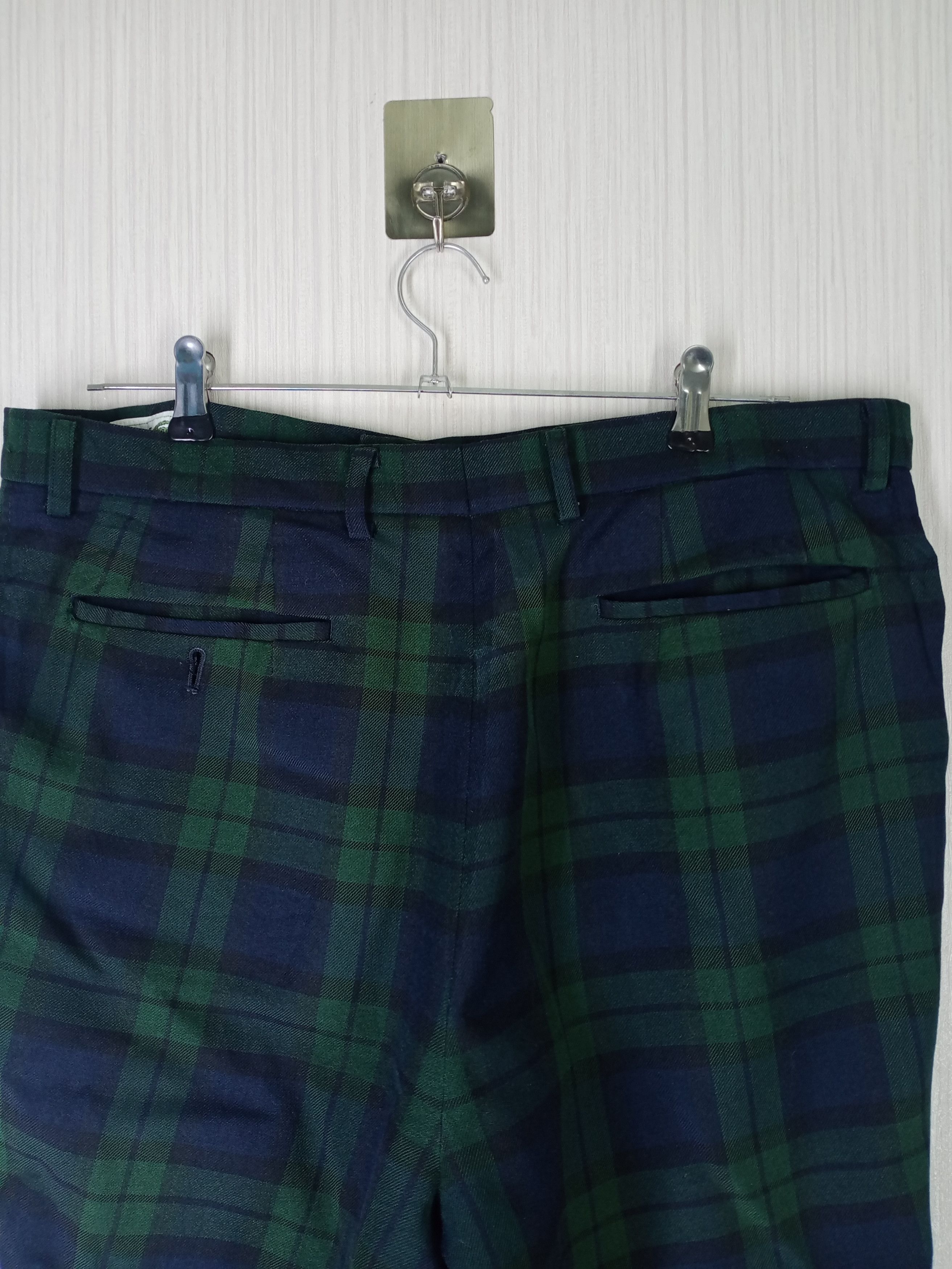 Lacoste Vintage Chemise Lacoste Plaid Checkered Wool Pants Size US 36 / EU 52 - 3 Thumbnail