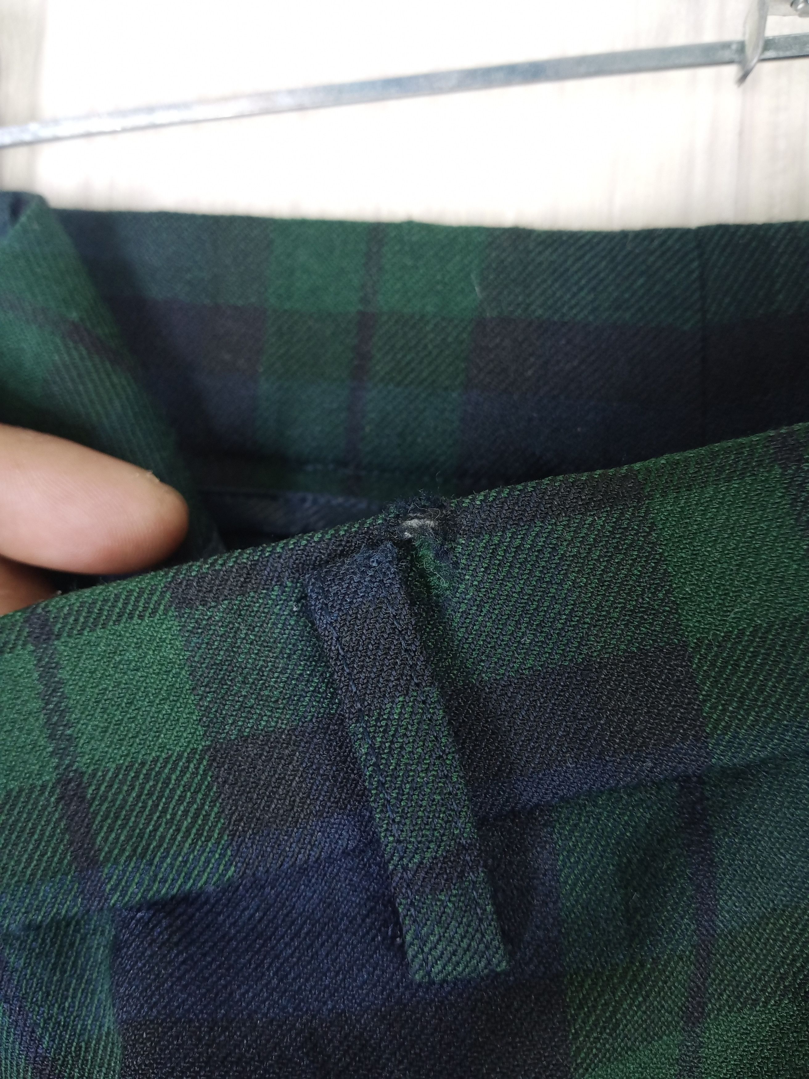 Lacoste Vintage Chemise Lacoste Plaid Checkered Wool Pants Size US 36 / EU 52 - 9 Thumbnail