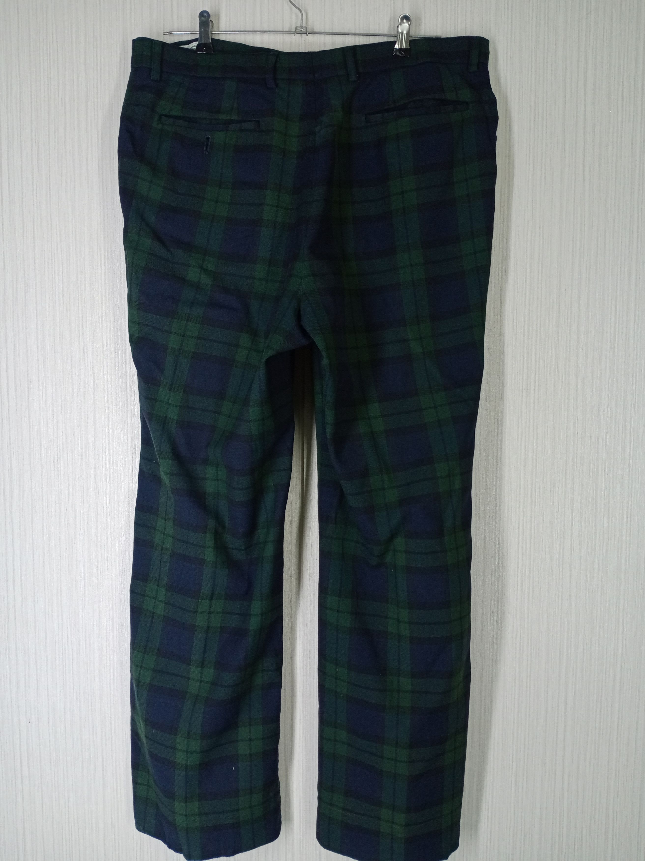 Lacoste Vintage Chemise Lacoste Plaid Checkered Wool Pants Size US 36 / EU 52 - 10 Thumbnail