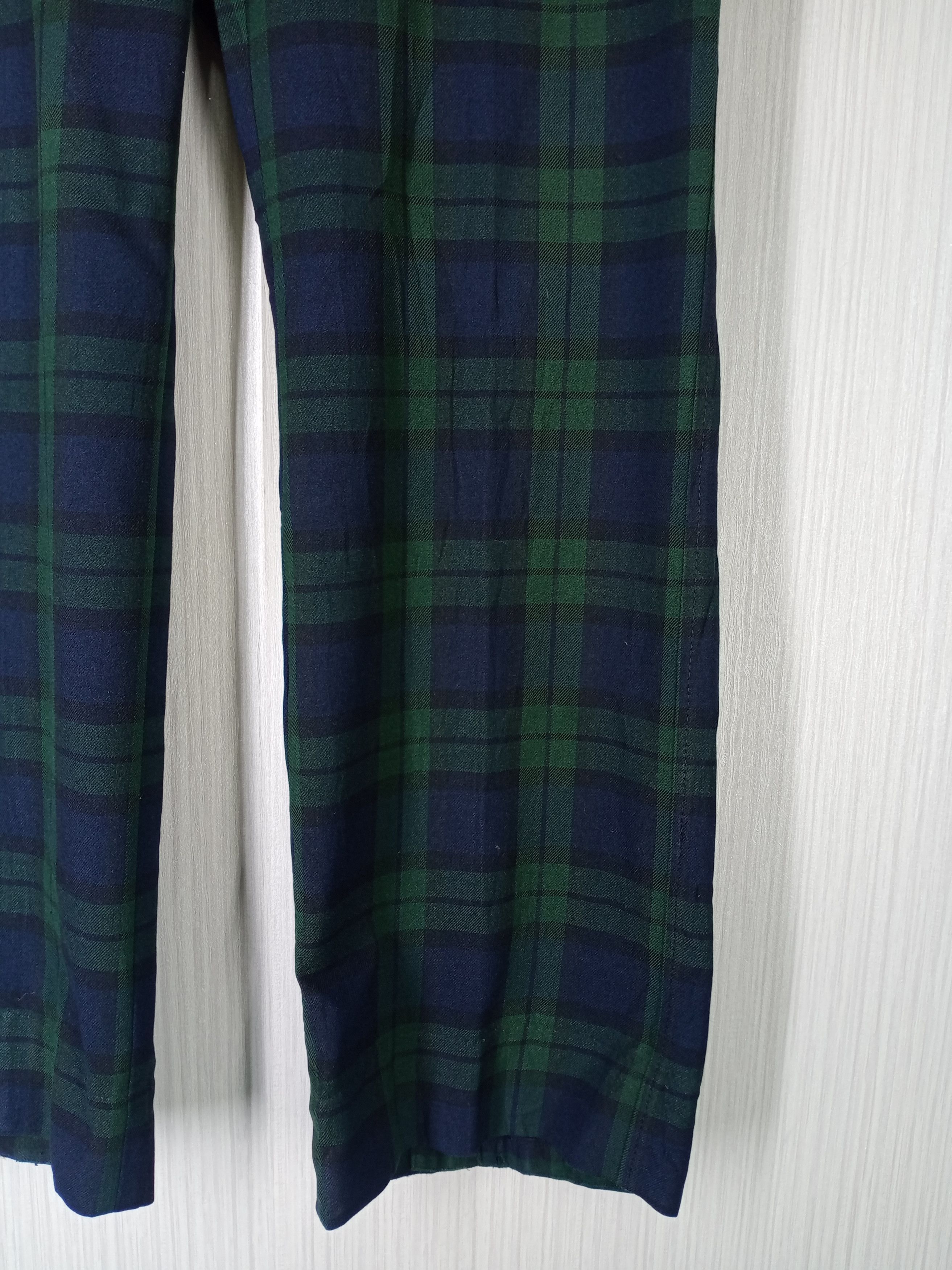 Lacoste Vintage Chemise Lacoste Plaid Checkered Wool Pants Size US 36 / EU 52 - 4 Thumbnail