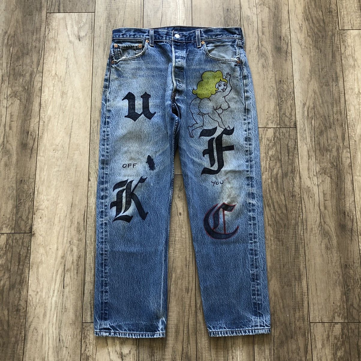 Levi's Vintage Levi’s 501 Custom Pants Size US 34 / EU 50 - 1 Thumbnail