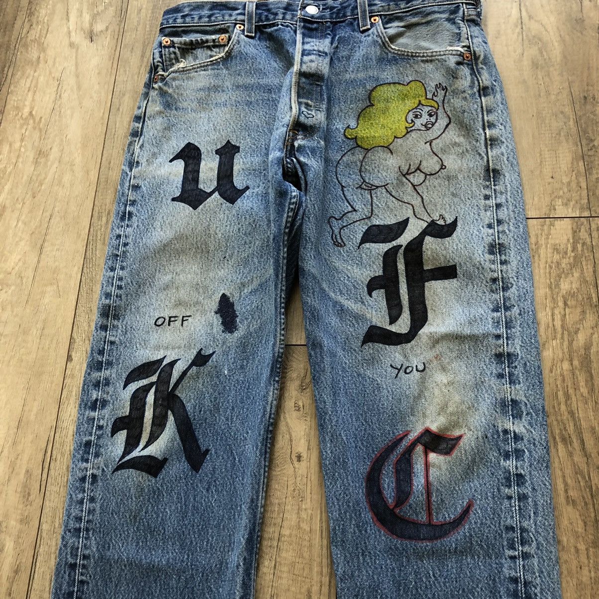 Levi's Vintage Levi’s 501 Custom Pants Size US 34 / EU 50 - 2 Thumbnail