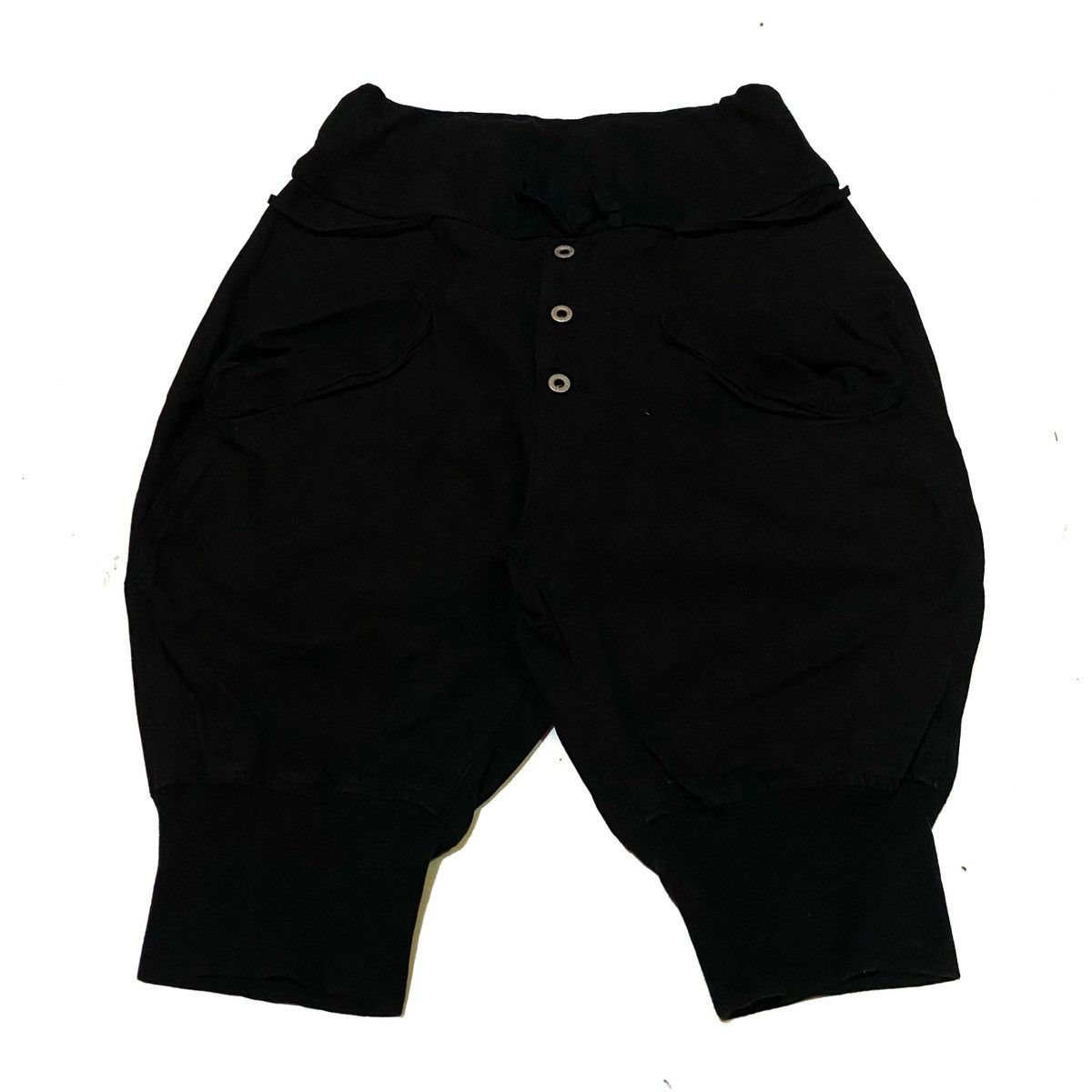 image of Need Gone Kapital Balloon Clown Short Pants in Black, Men's (Size 28)