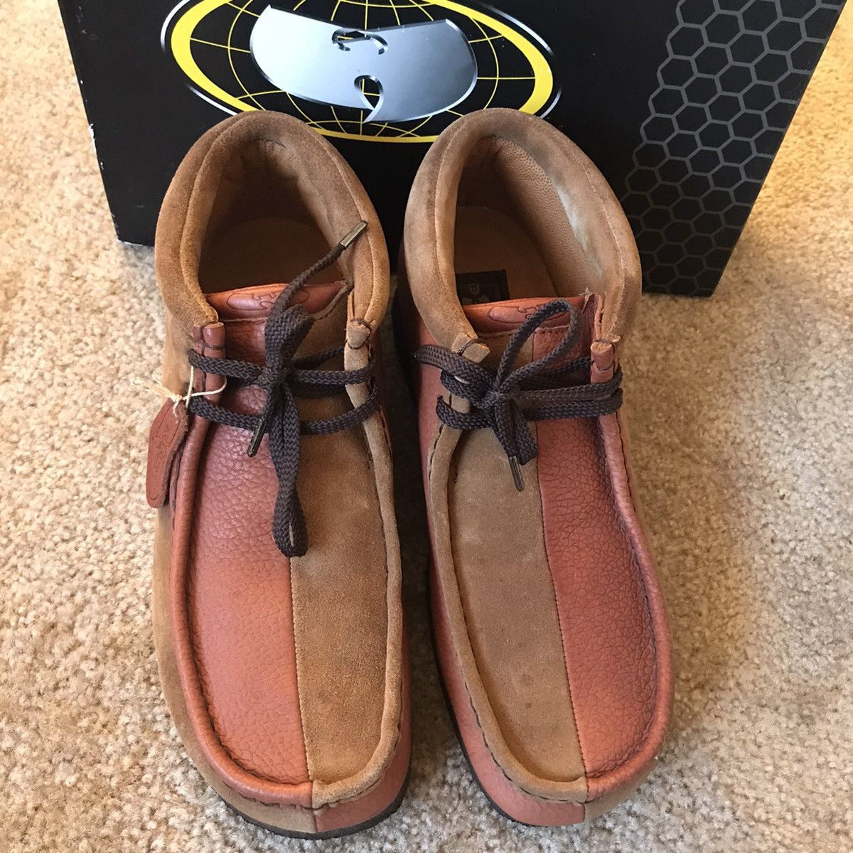 Wu Tang Clan Wu Wear Wutang Wu Wear Shoes Size 11 Wu Tang Split Colors Rare 90s Gza Rza Grailed