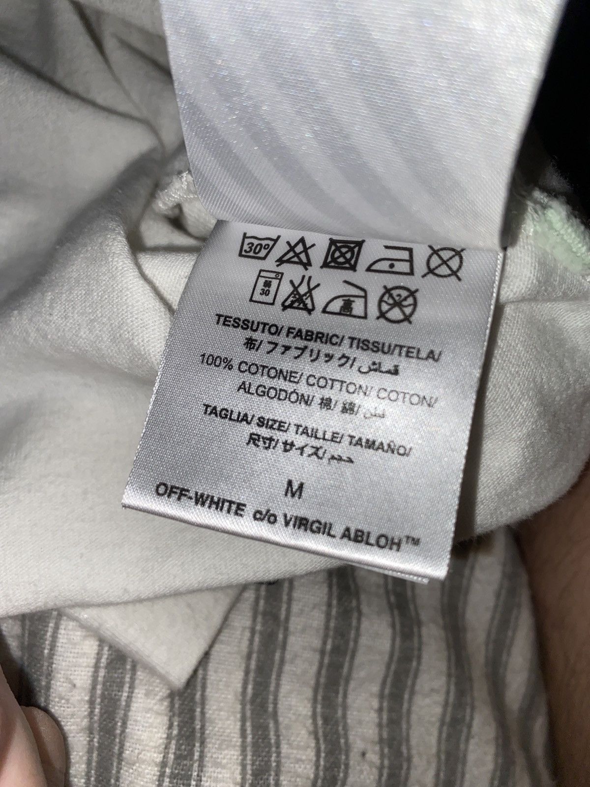Off-White OFF-WHITE “MAIN LABEL” 2013 Size US M / EU 48-50 / 2 - 5 Thumbnail