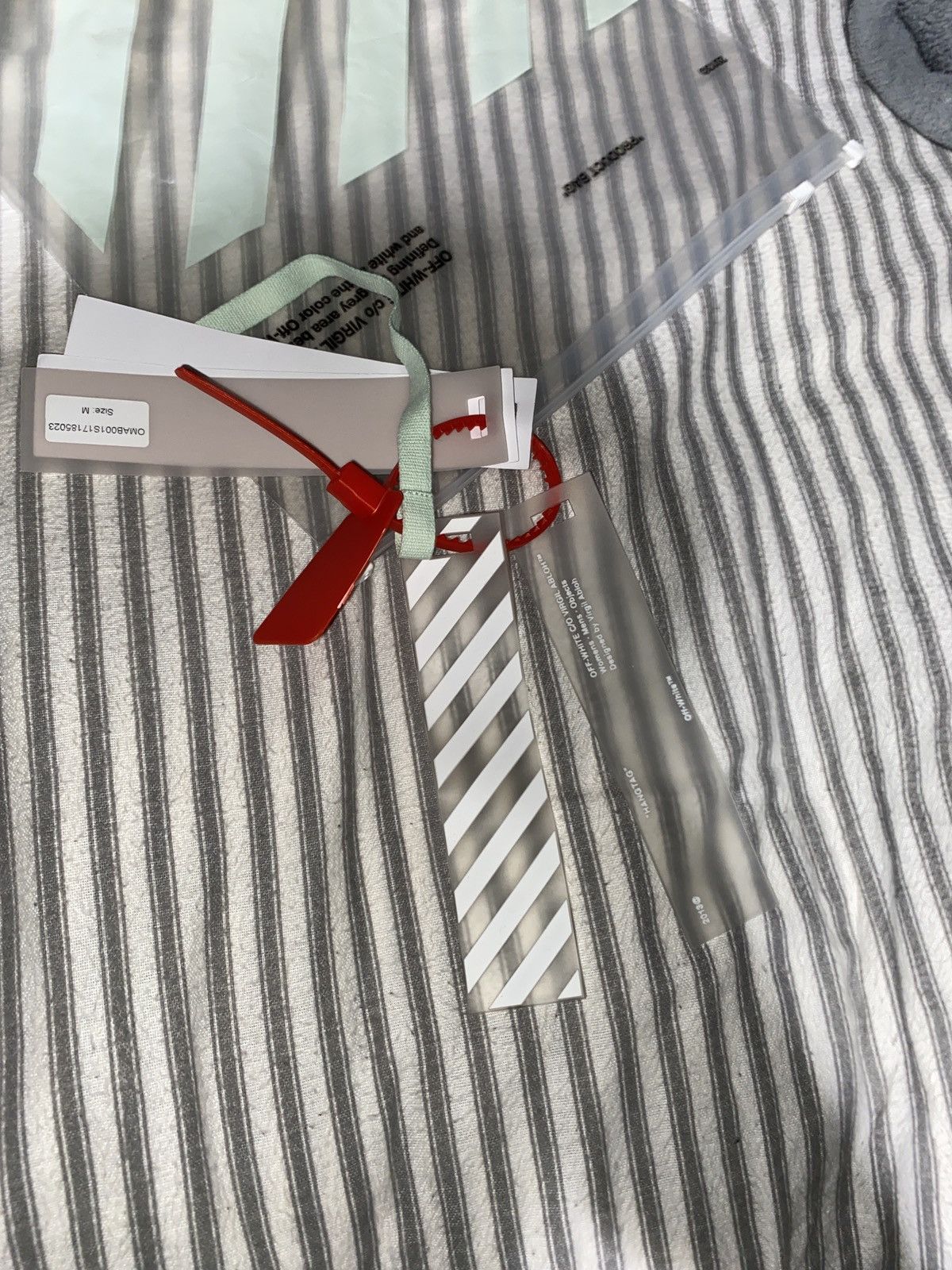 Off-White OFF-WHITE “MAIN LABEL” 2013 Size US M / EU 48-50 / 2 - 6 Thumbnail