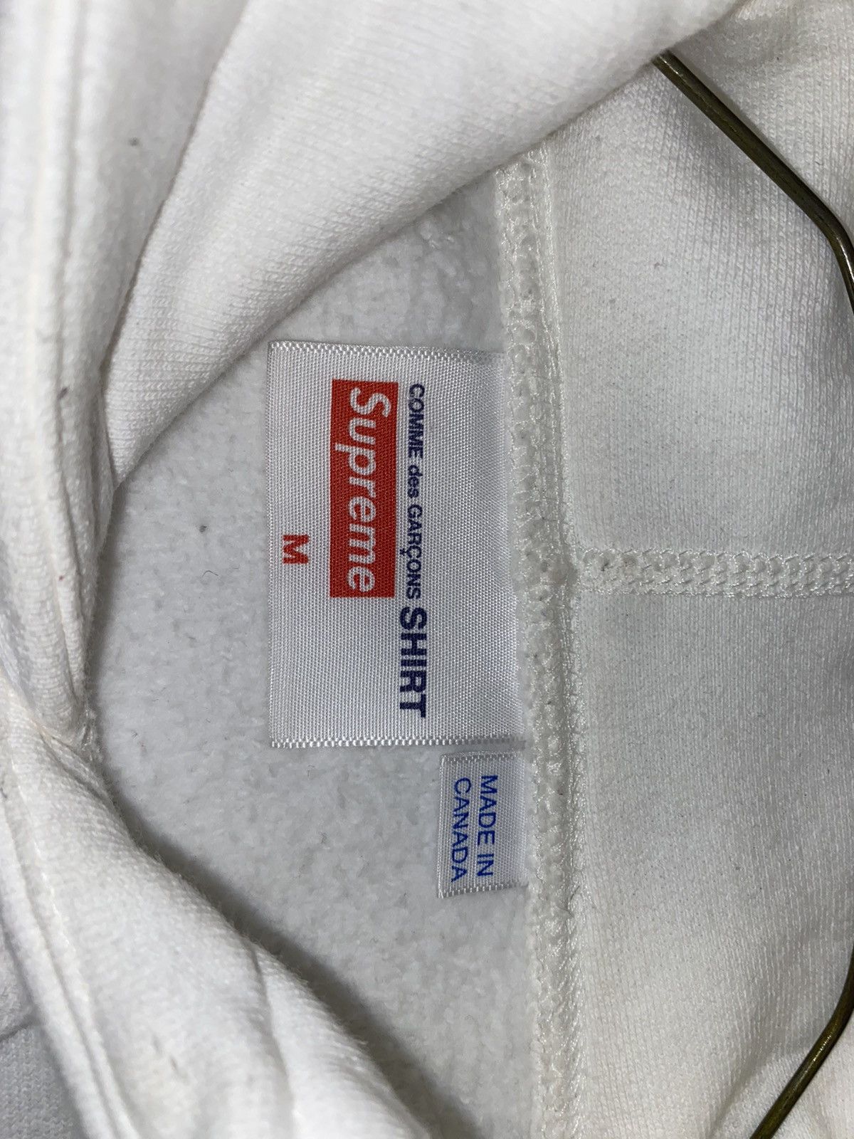 Comme des Garcons × Supreme Supreme x Comme des Garcons SHIRT Box Logo Hoodie Size US M / EU 48-50 / 2 - 3 Thumbnail
