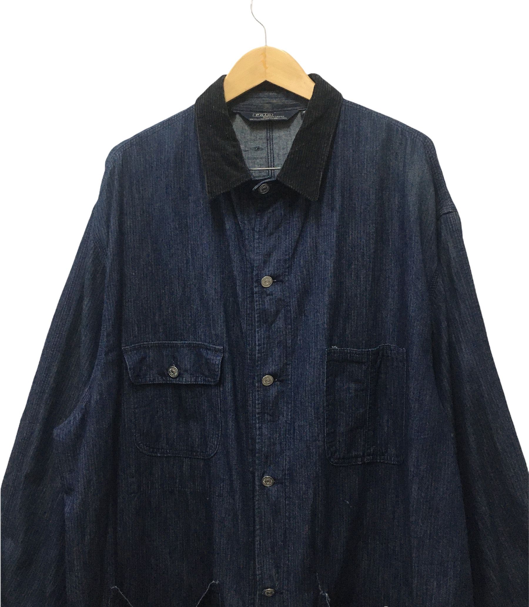 Polo Ralph Lauren × Vintage Vintage Polo Ralph Lauren Workwear Oversize Size US XL / EU 56 / 4 - 2 Thumbnail