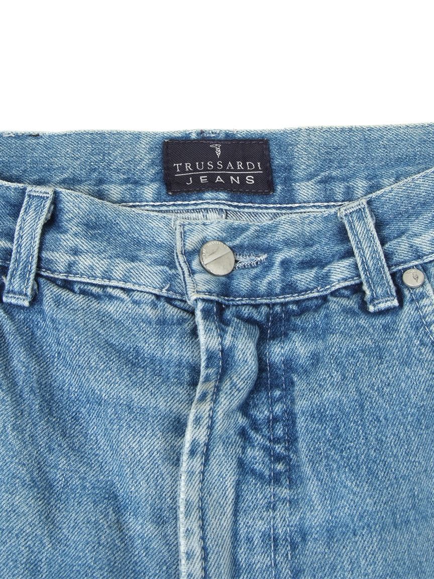 Trussardi × Vintage Vintage 90's Trussardi High Rise Denim Jeans Sz 33 Size US 33 - 5 Thumbnail