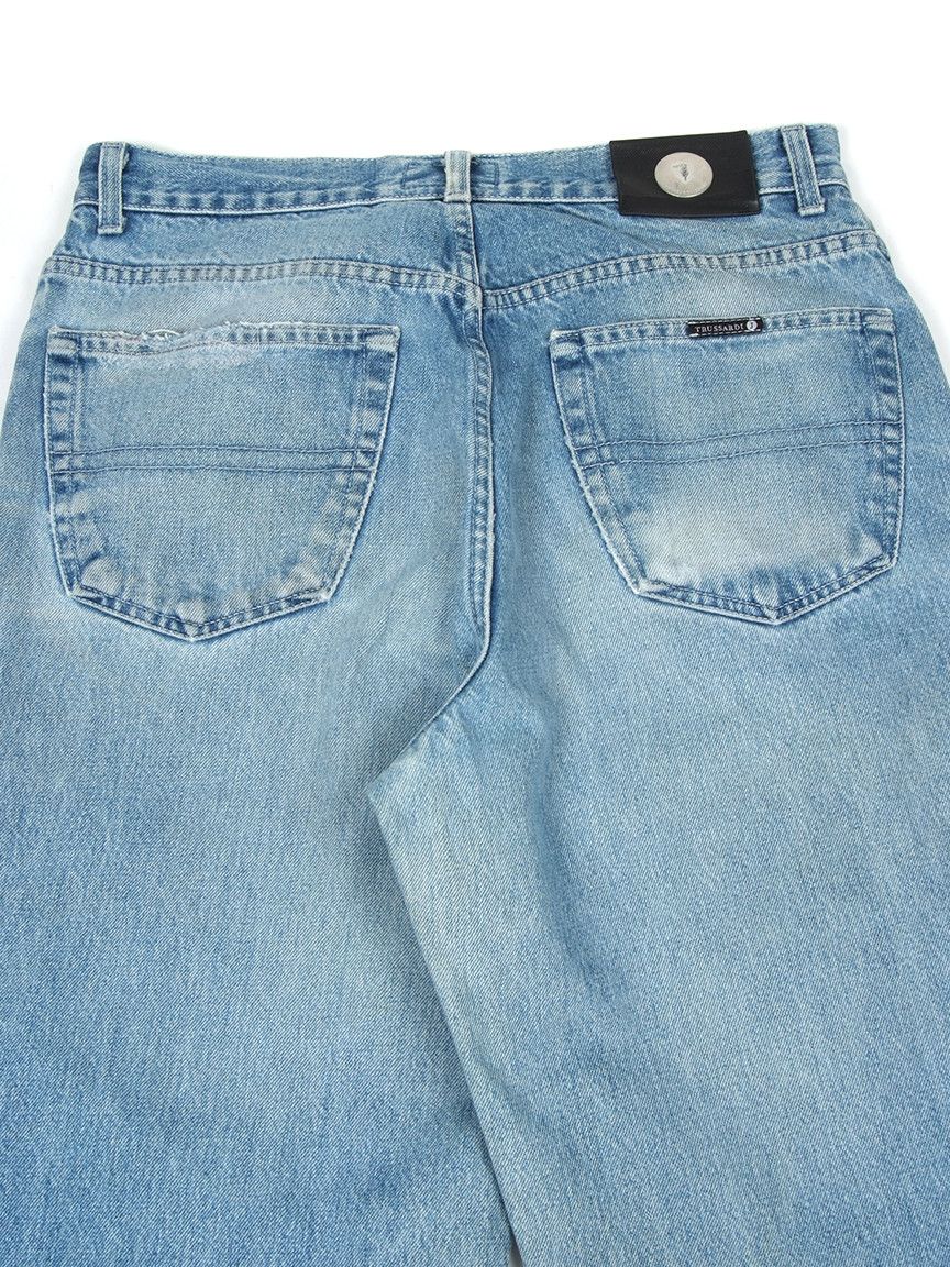 Trussardi × Vintage Vintage 90's Trussardi High Rise Denim Jeans Sz 33 Size US 33 - 4 Thumbnail