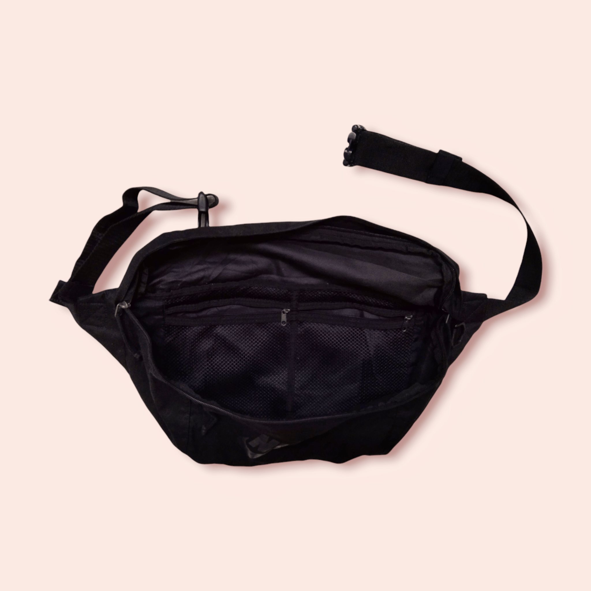 Nike NIKE TRIPLE BLACK LOGO FANNY PAC/BODYBAG/WAISTBAG Size ONE SIZE - 21 Thumbnail