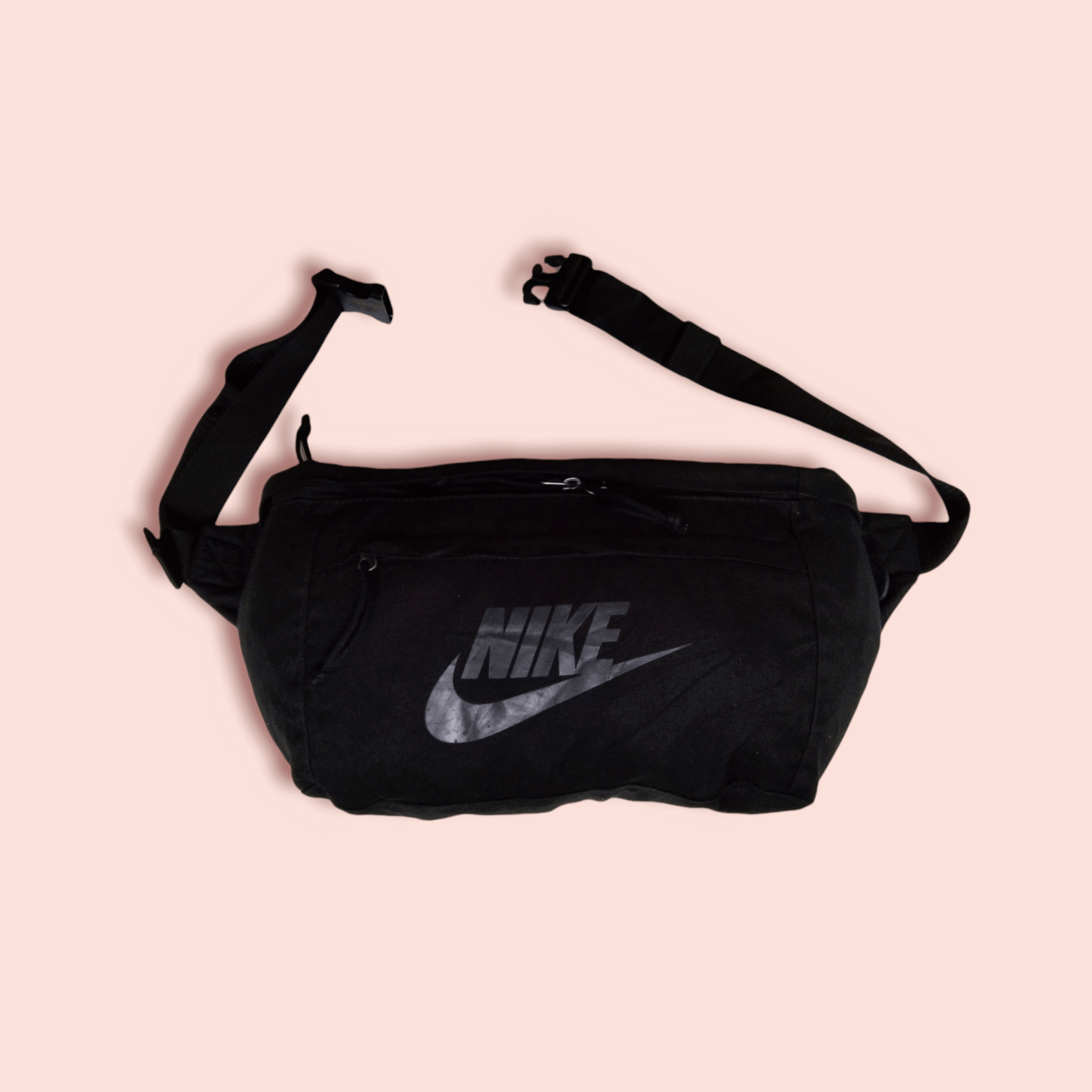 Nike NIKE TRIPLE BLACK LOGO FANNY PAC/BODYBAG/WAISTBAG Size ONE SIZE - 1 Thumbnail