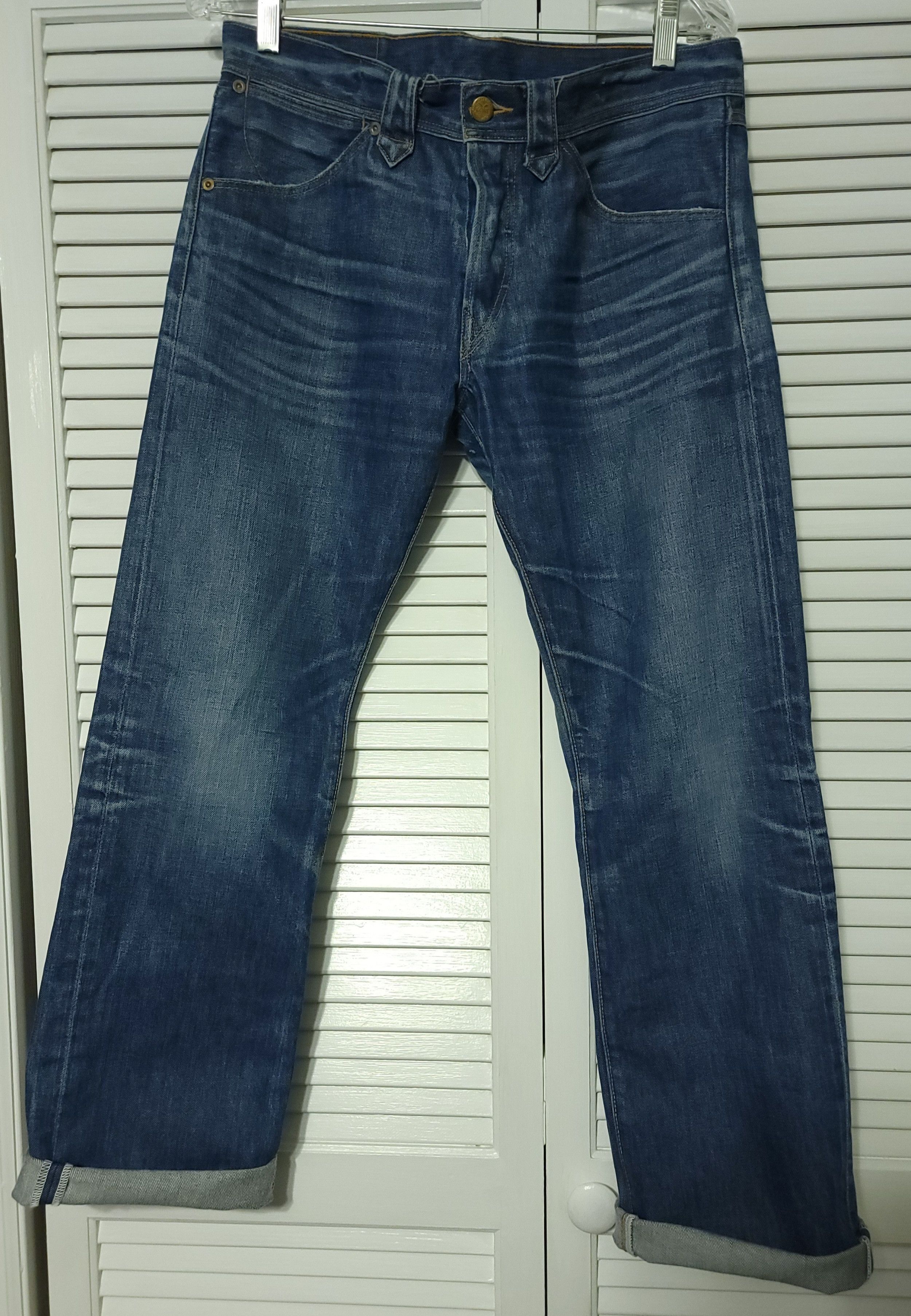 White Oak White Oak slim straight 32 waist selvedge denim jeans Grailed