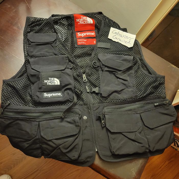 Supreme Supreme X The North Face cargo vest sz M | Grailed