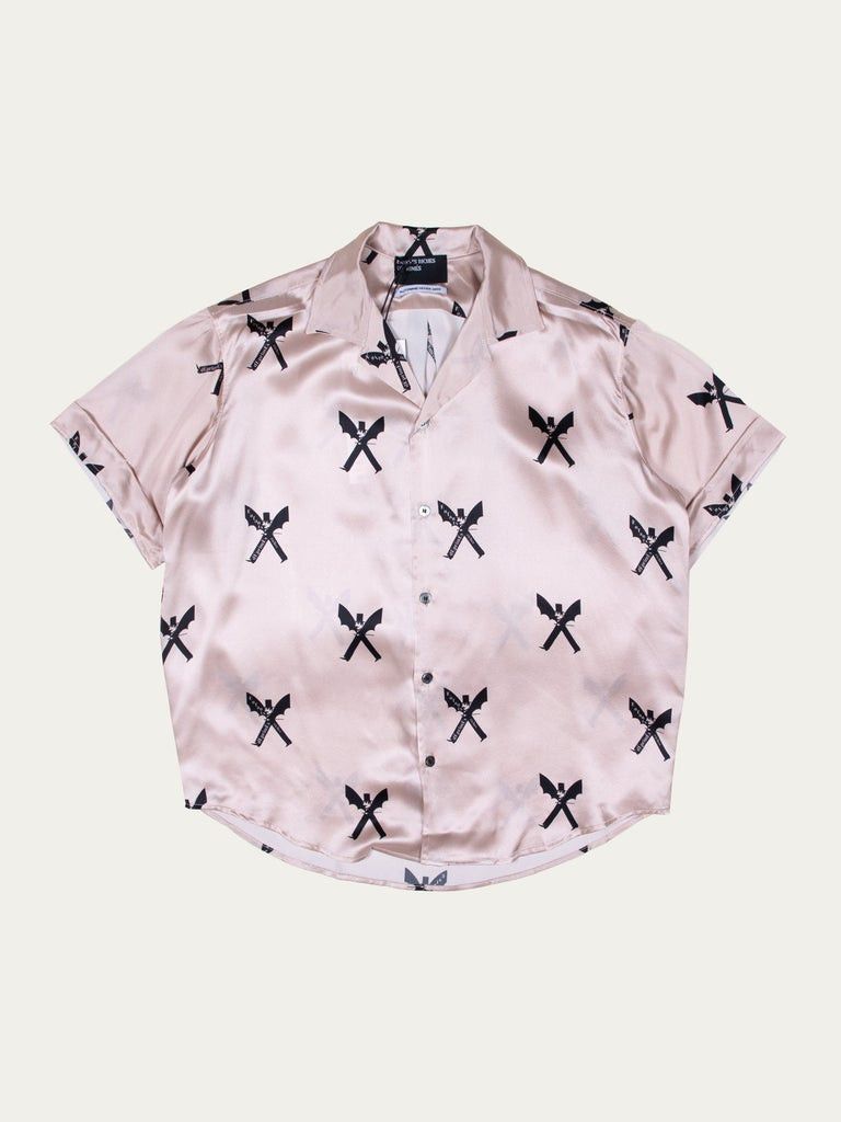 Chemise à Manches Courtes Enfants Riches Deprimes - Motif Rollerderby - Taille XL - Neuf Avec étiquettes