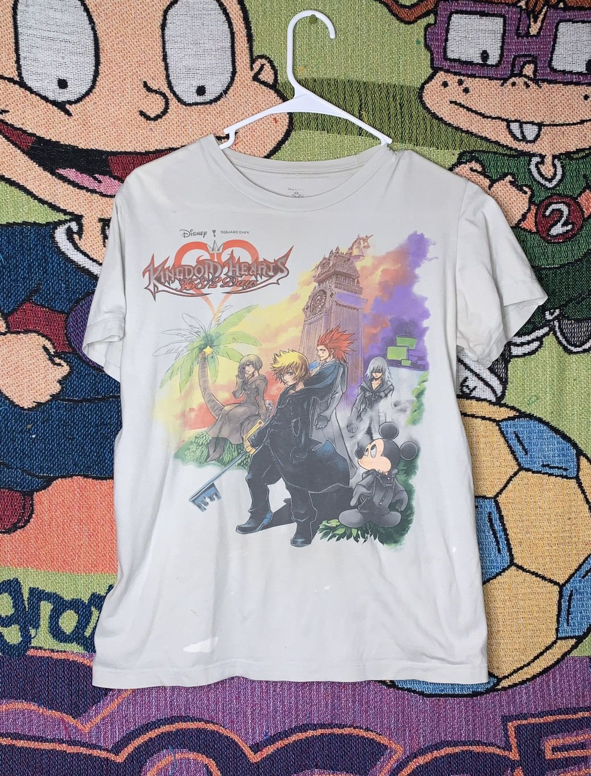 Anima × Disney × Vintage Vintage Kingdom hearts 358/2 Days Tee 