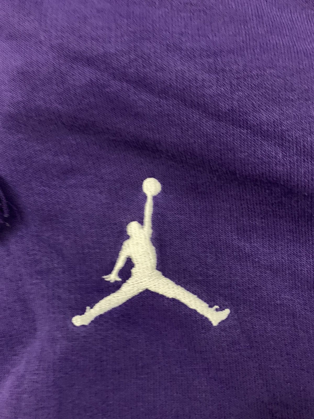 Jordan Brand × Vintage Vintage Purple jordan zip up hoodie Size US L / EU 52-54 / 3 - 3 Thumbnail