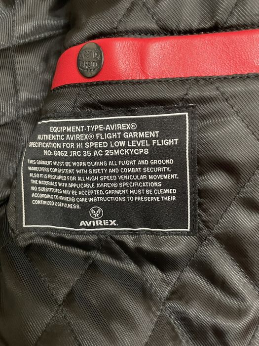 Avirex The Notorious BIG All Star Avirex Leather Jacket | Grailed