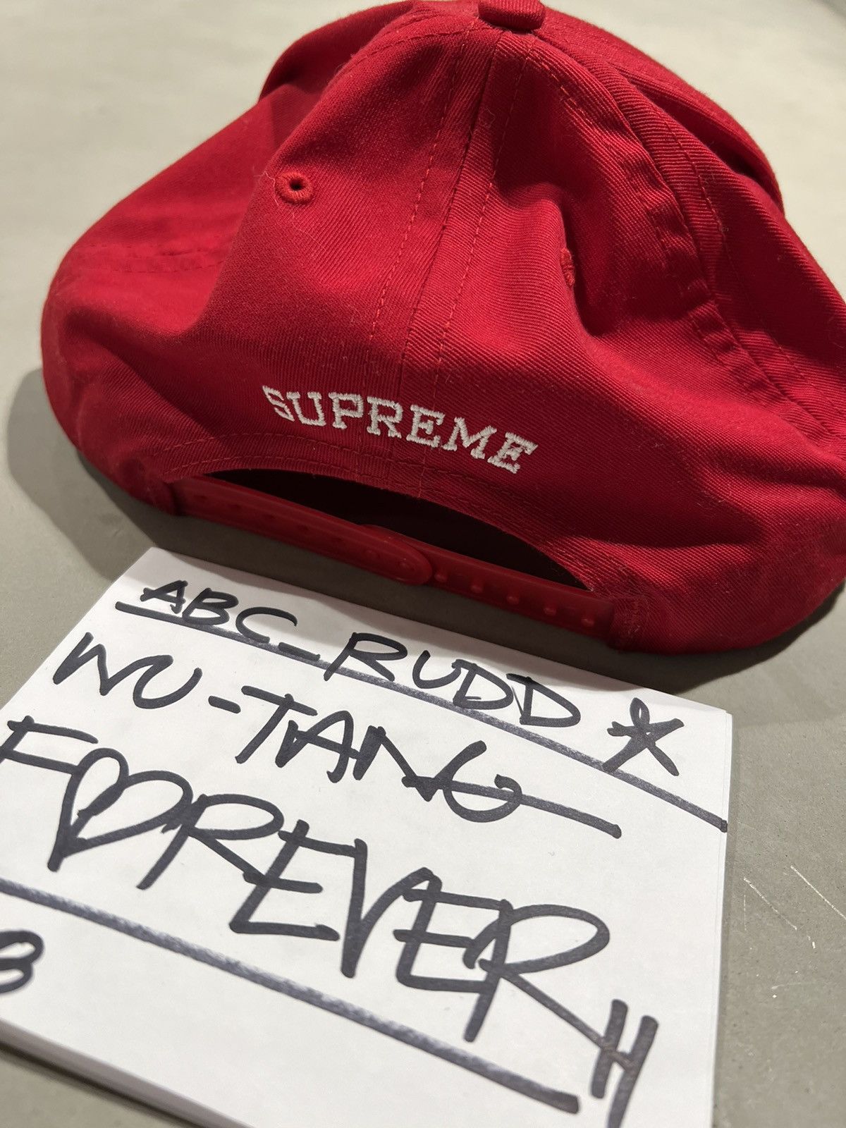 Supreme Supreme Ganesh 5-Panel Red Snapback Cap SS18 Size ONE SIZE - 5 Thumbnail