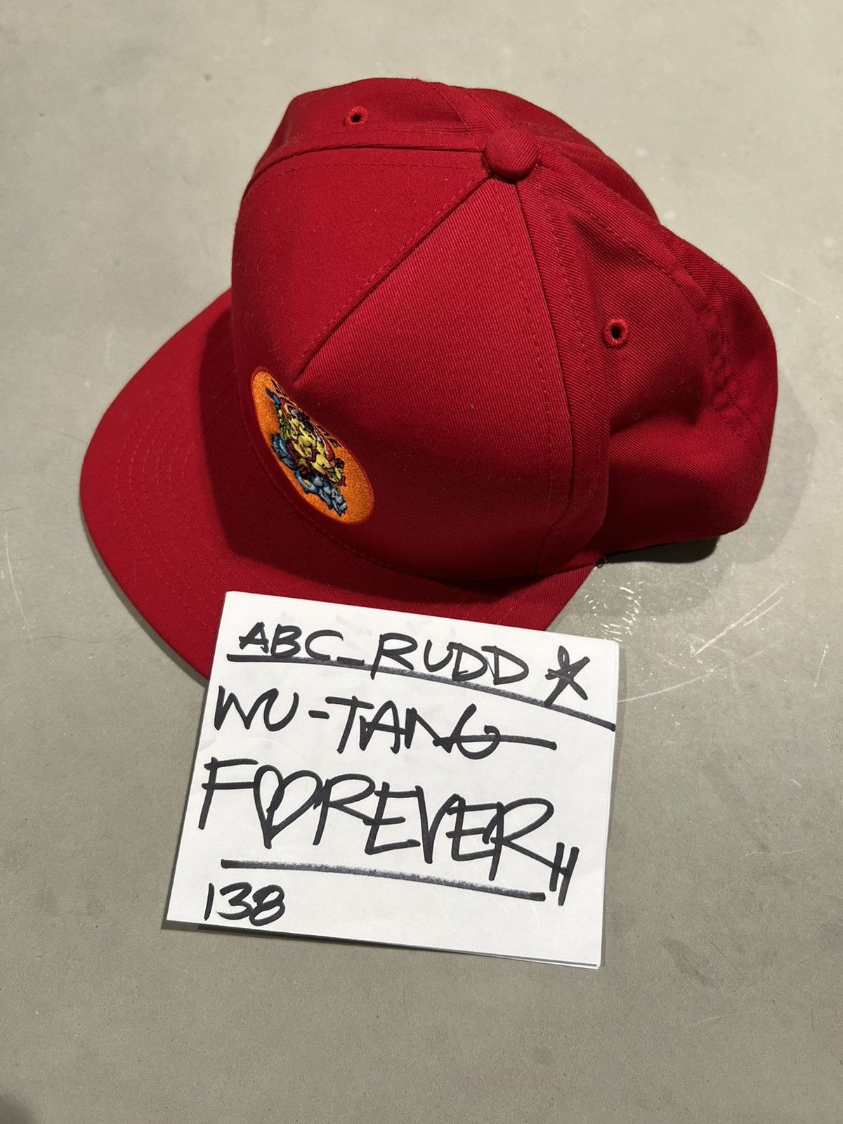 Supreme Supreme Ganesh 5-Panel Red Snapback Cap SS18 Size ONE SIZE - 9 Thumbnail