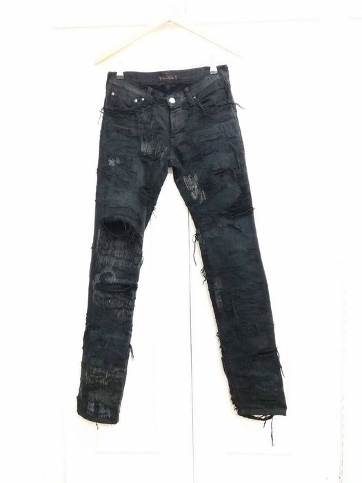 Undercover AW05 'Arts&Crafts' 85 Denim - Size 1 Women Size US 26 / EU 42 - 1 Preview