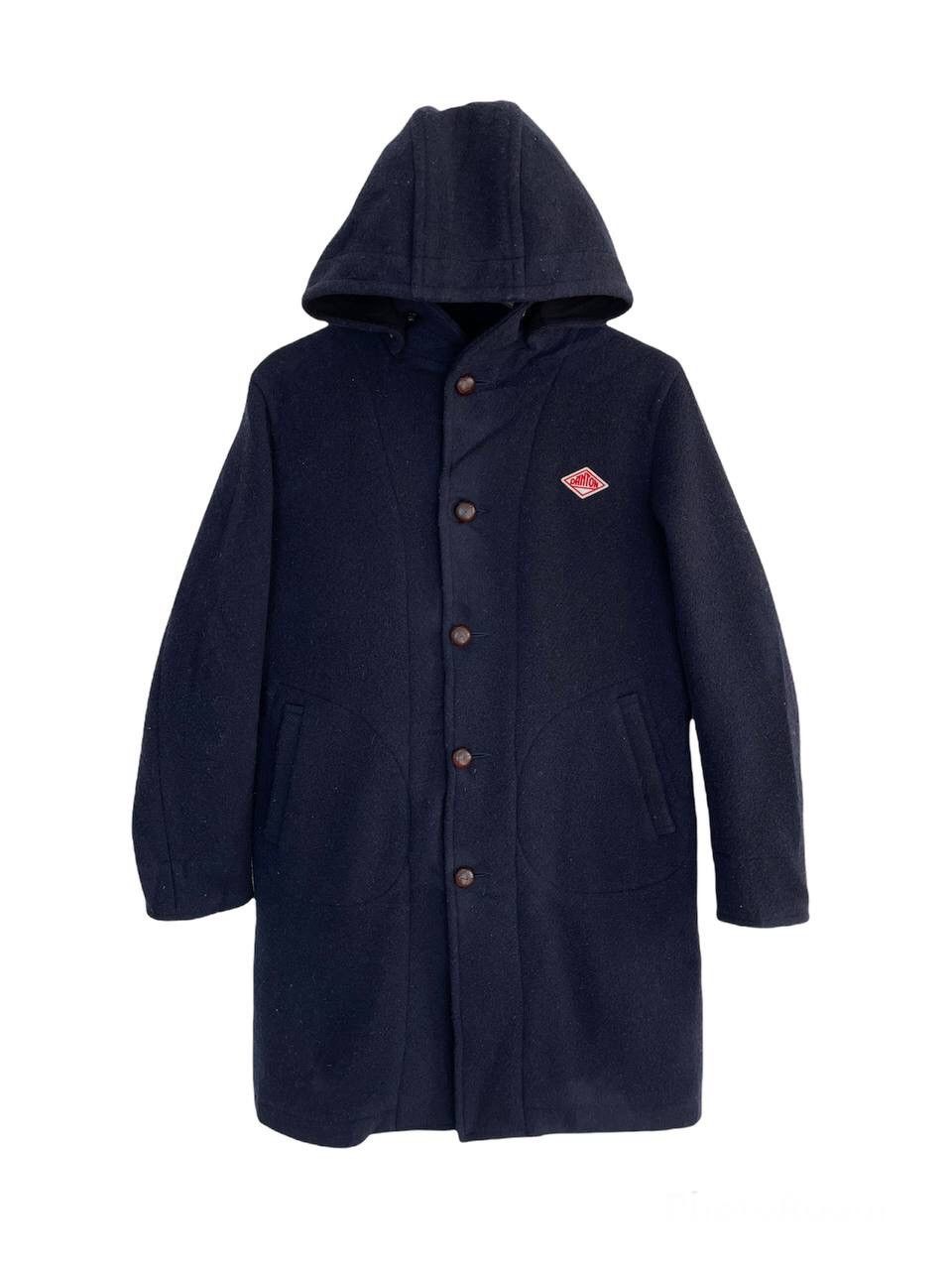 Danton VINTAGE FRANCE DANTON VETEMENTS DE TRAVAIL HOODIE WOOL COAT Size US M / EU 48-50 / 2 - 1 Thumbnail