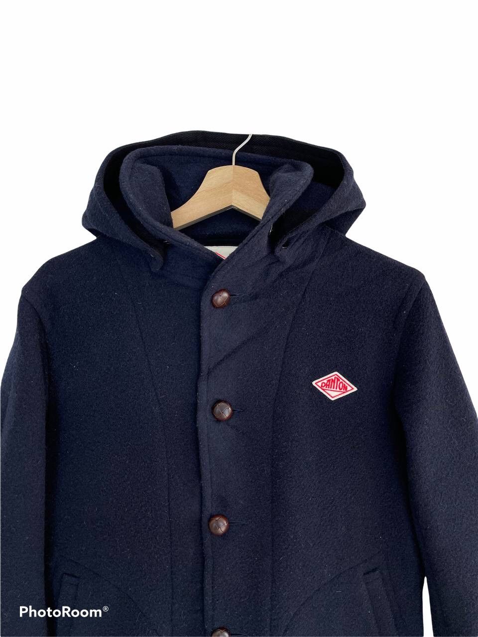 Danton VINTAGE FRANCE DANTON VETEMENTS DE TRAVAIL HOODIE WOOL COAT Size US M / EU 48-50 / 2 - 3 Thumbnail