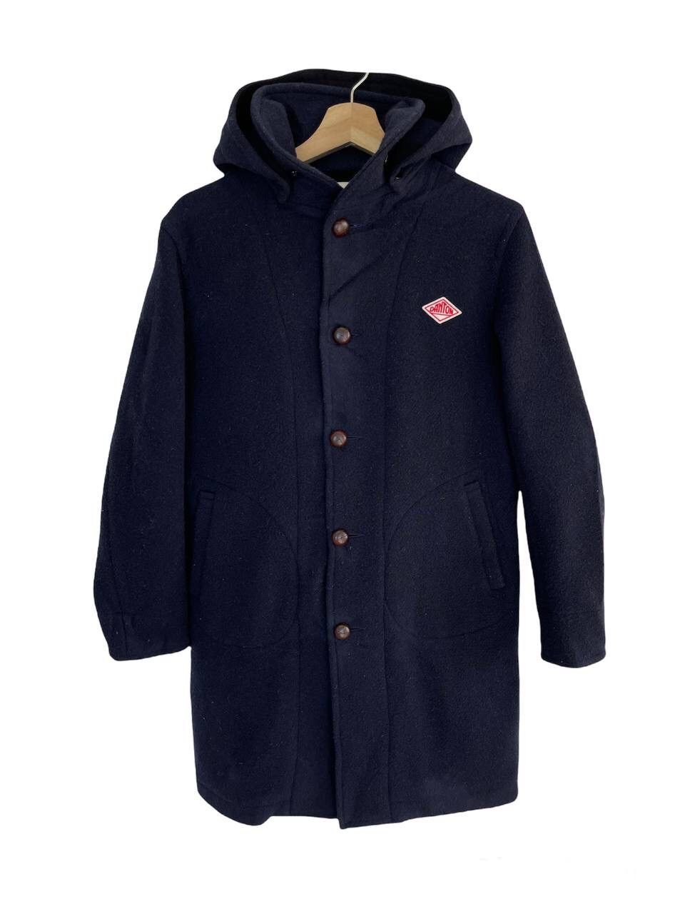 Danton VINTAGE FRANCE DANTON VETEMENTS DE TRAVAIL HOODIE WOOL COAT Size US M / EU 48-50 / 2 - 2 Thumbnail