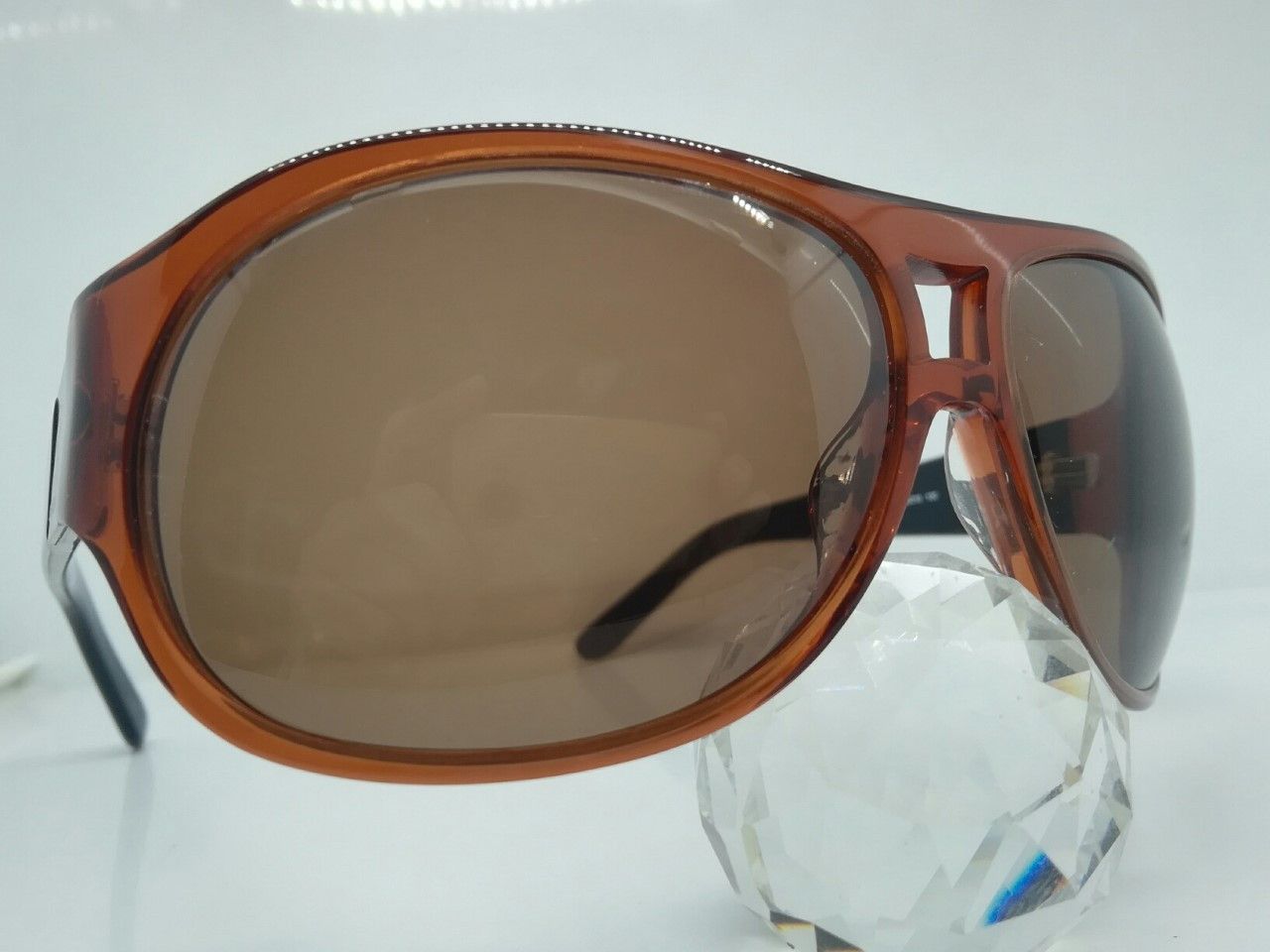 Vintage MOD DAVIDOFF AMBER TORTOISE AVIATOR PILOT GENTS SUNGLASSES Size ONE SIZE - 8 Thumbnail