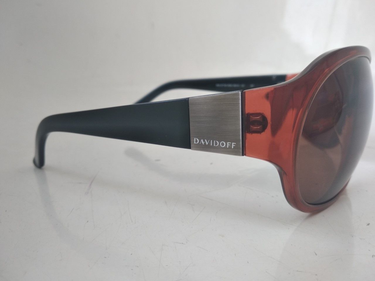 Vintage MOD DAVIDOFF AMBER TORTOISE AVIATOR PILOT GENTS SUNGLASSES Size ONE SIZE - 6 Thumbnail