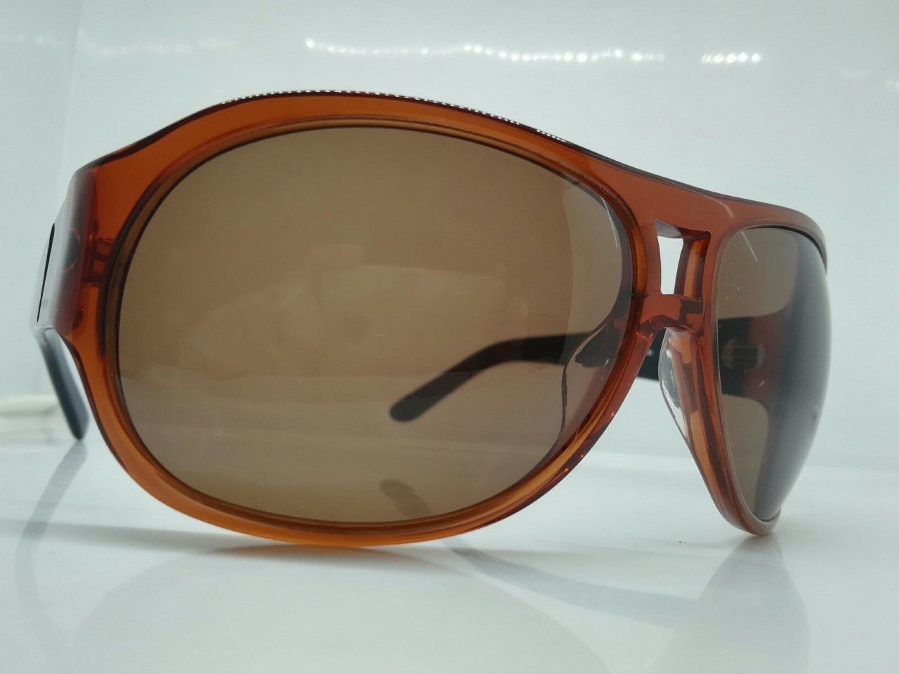 Vintage MOD DAVIDOFF AMBER TORTOISE AVIATOR PILOT GENTS SUNGLASSES Size ONE SIZE - 1 Thumbnail
