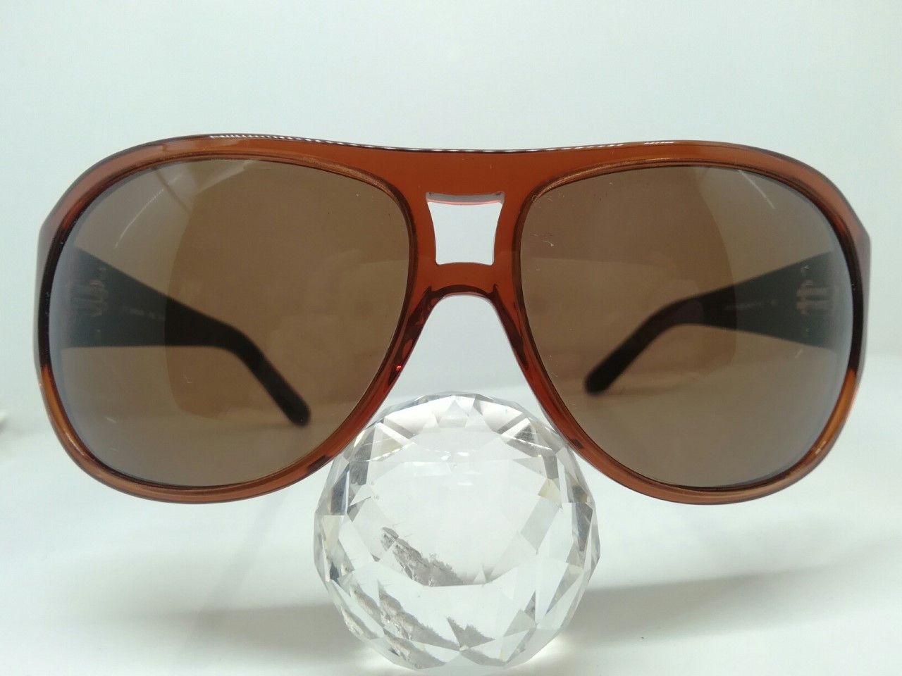 Vintage MOD DAVIDOFF AMBER TORTOISE AVIATOR PILOT GENTS SUNGLASSES Size ONE SIZE - 7 Thumbnail