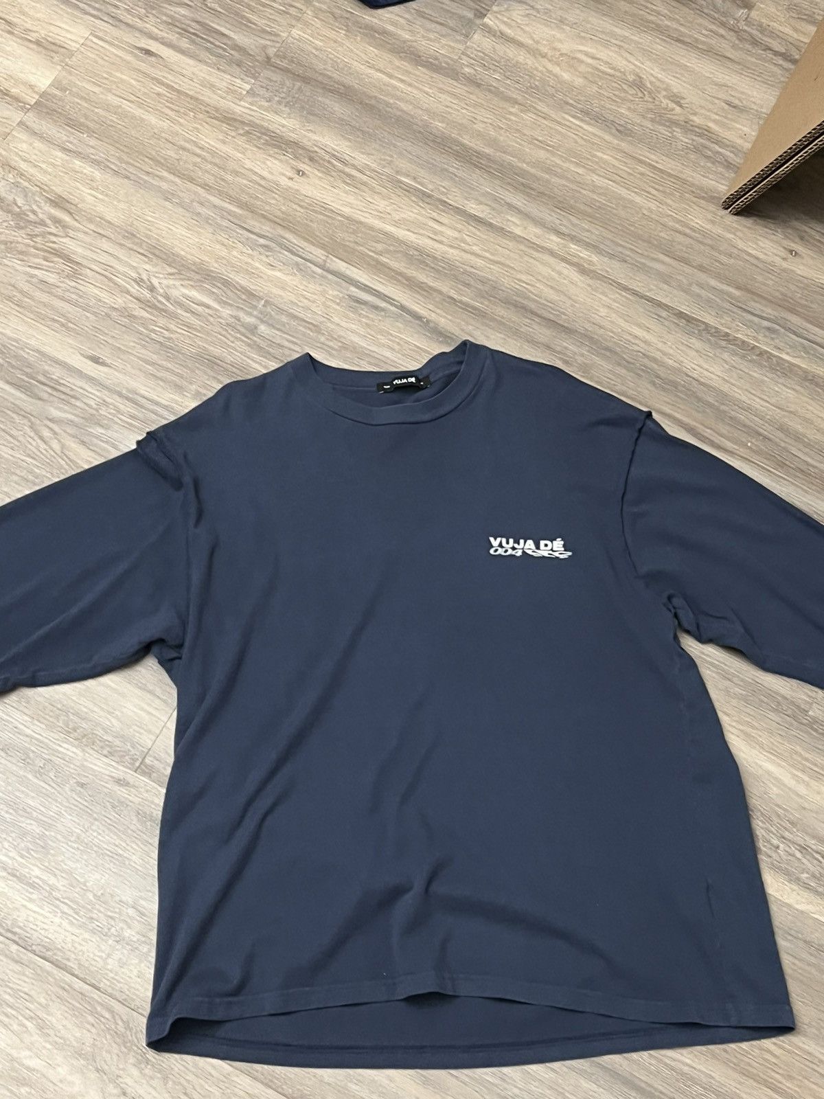 Vuja De Vuja De 004 LS Overlock Tee Blue | Grailed