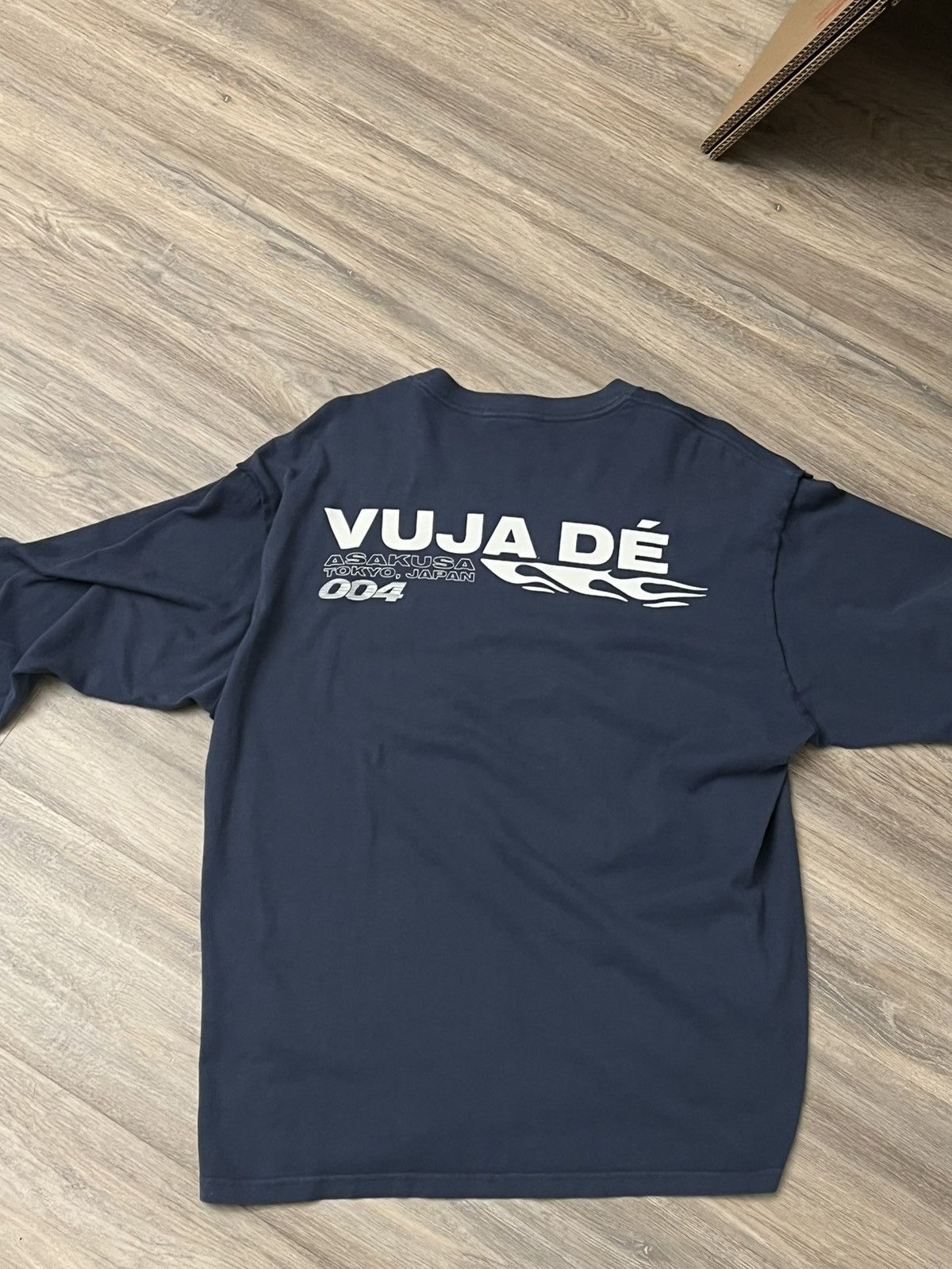 Vuja De Vuja De 004 LS Overlock Tee Blue | Grailed