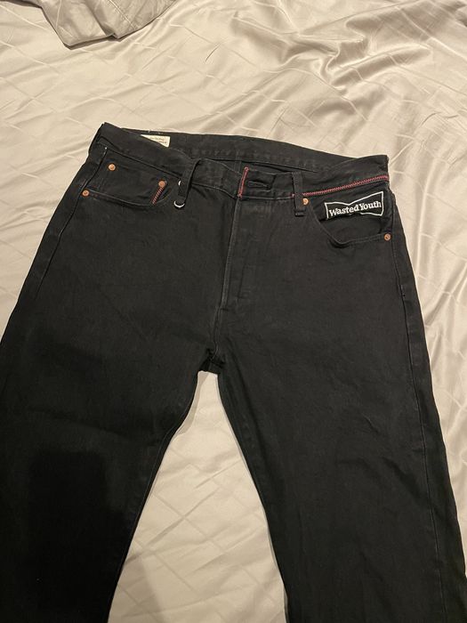 Levi's WASTED YOUTH x Levi's 501 Jeans Size 34 x 32 | Grailed