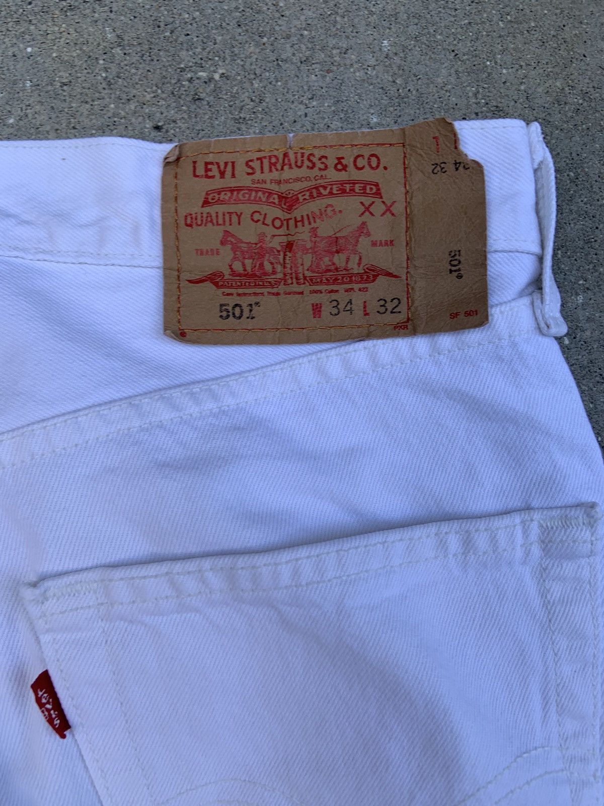 Levi's × Vintage Vintage levis 501 Size US 34 / EU 50 - 9 Thumbnail