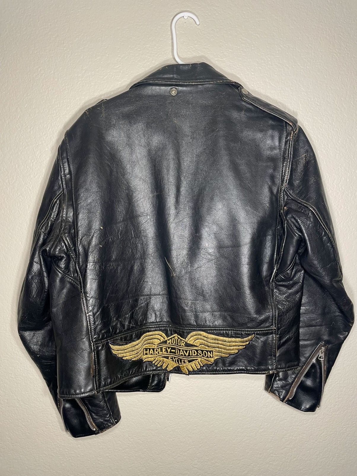 Vintage Harley Davidson Leather Jacket