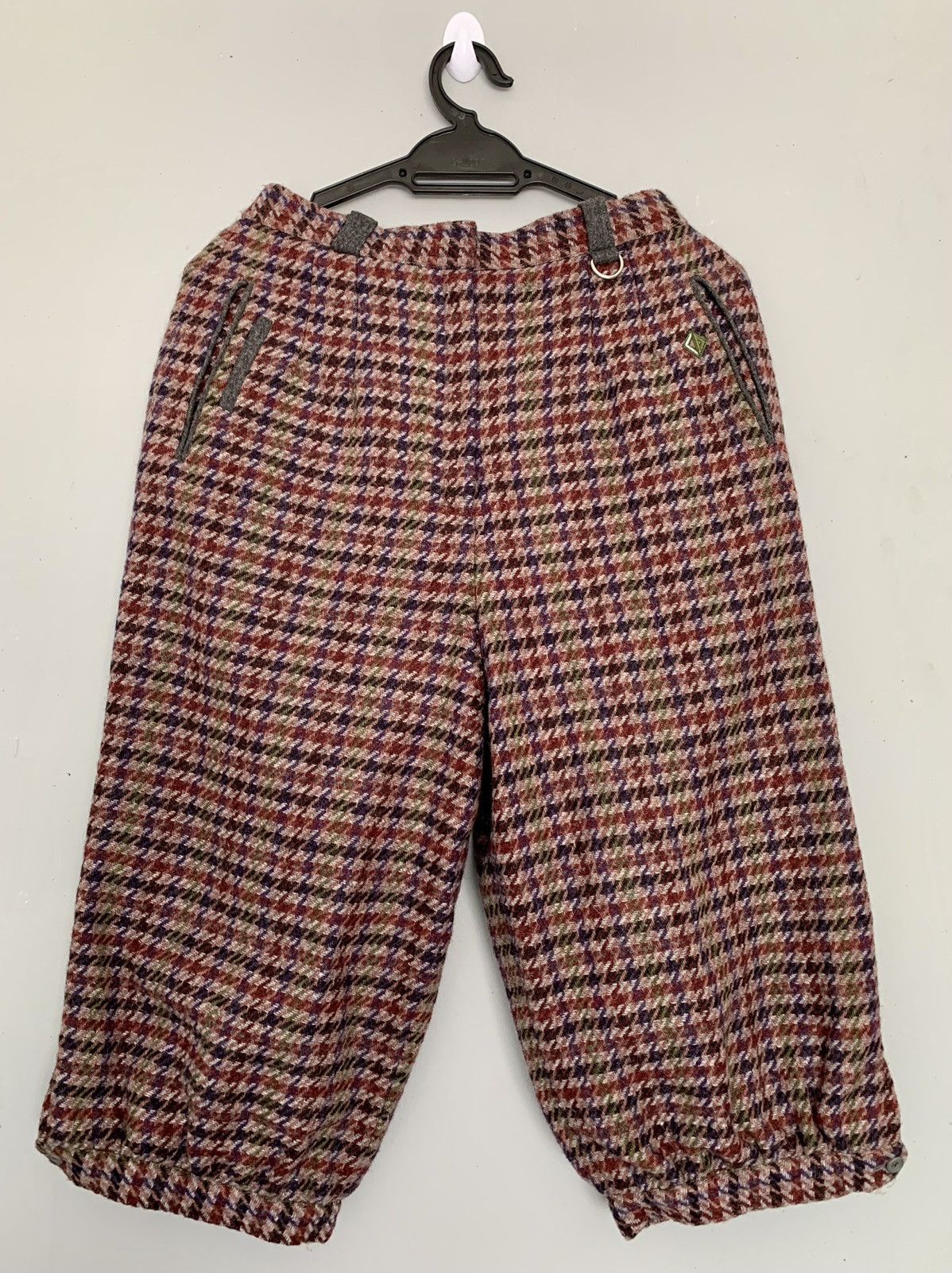 image of Christian Dior Monsieur Christian Dior Sport Short Pants(Houndstooth Wool), Men's (Size 32)