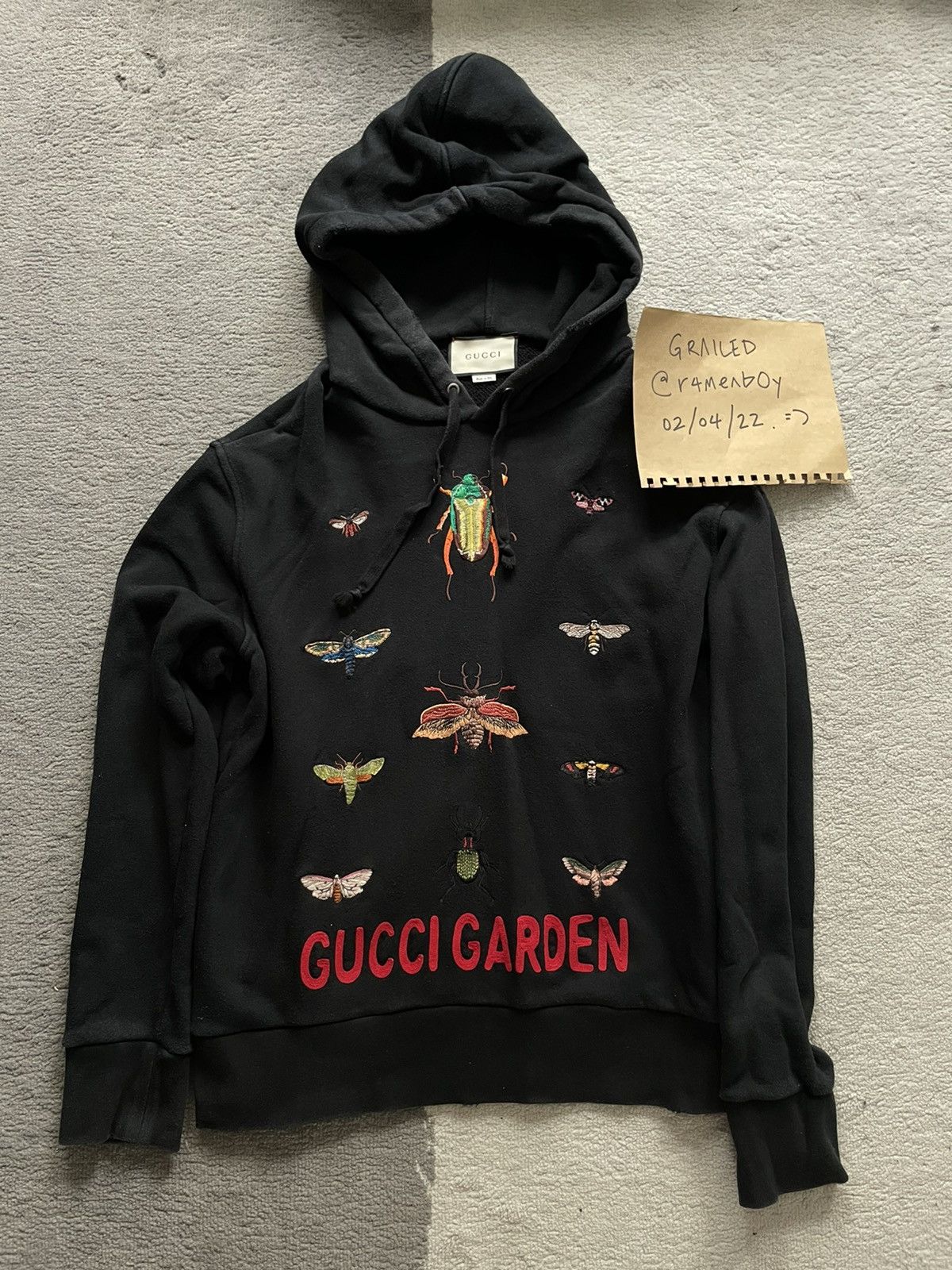 Gucci garden hoodie 2025