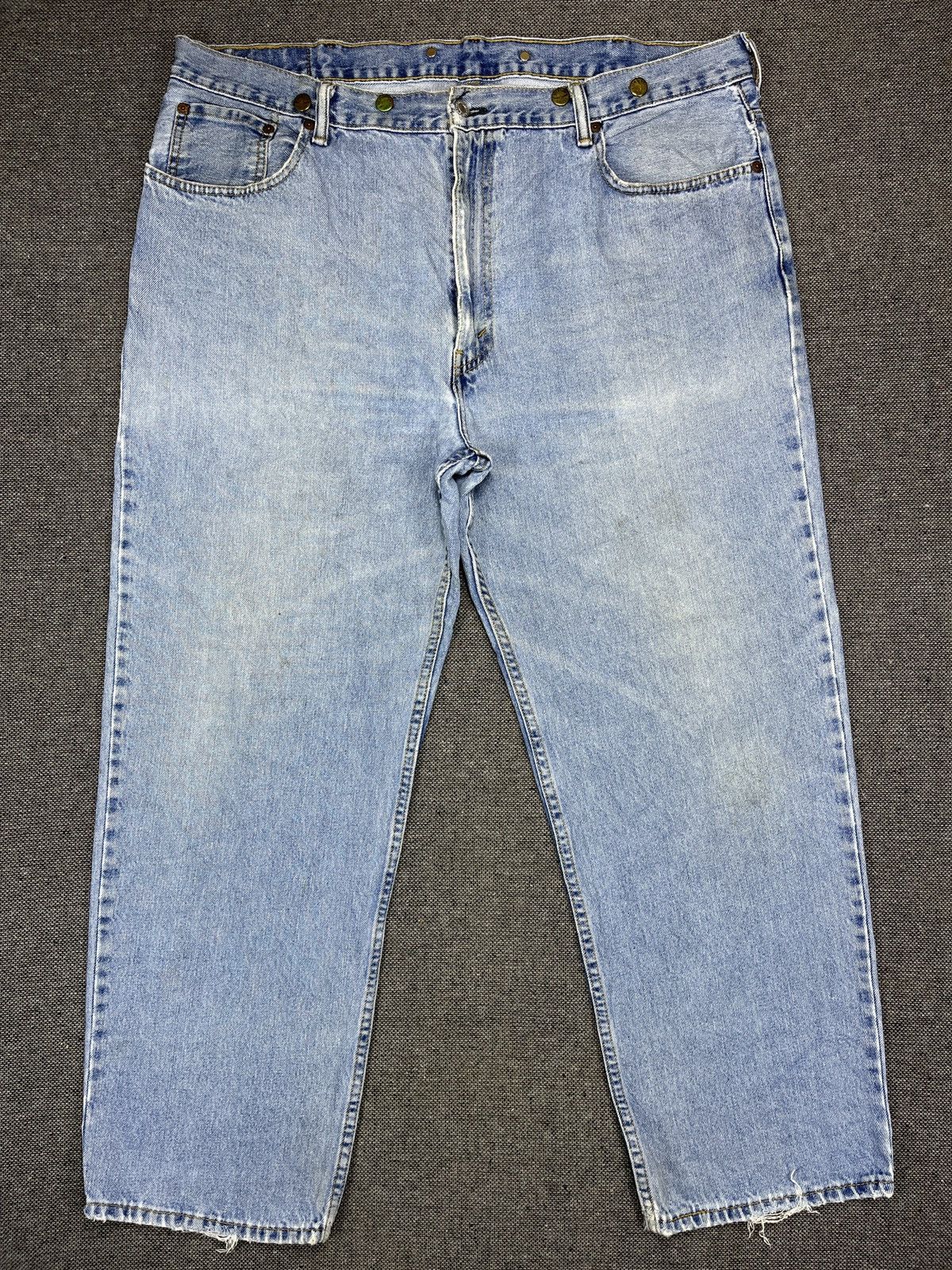 Levi's Vintage Levis 550 Bucksaw Logger Button Jeans - J219 | Grailed