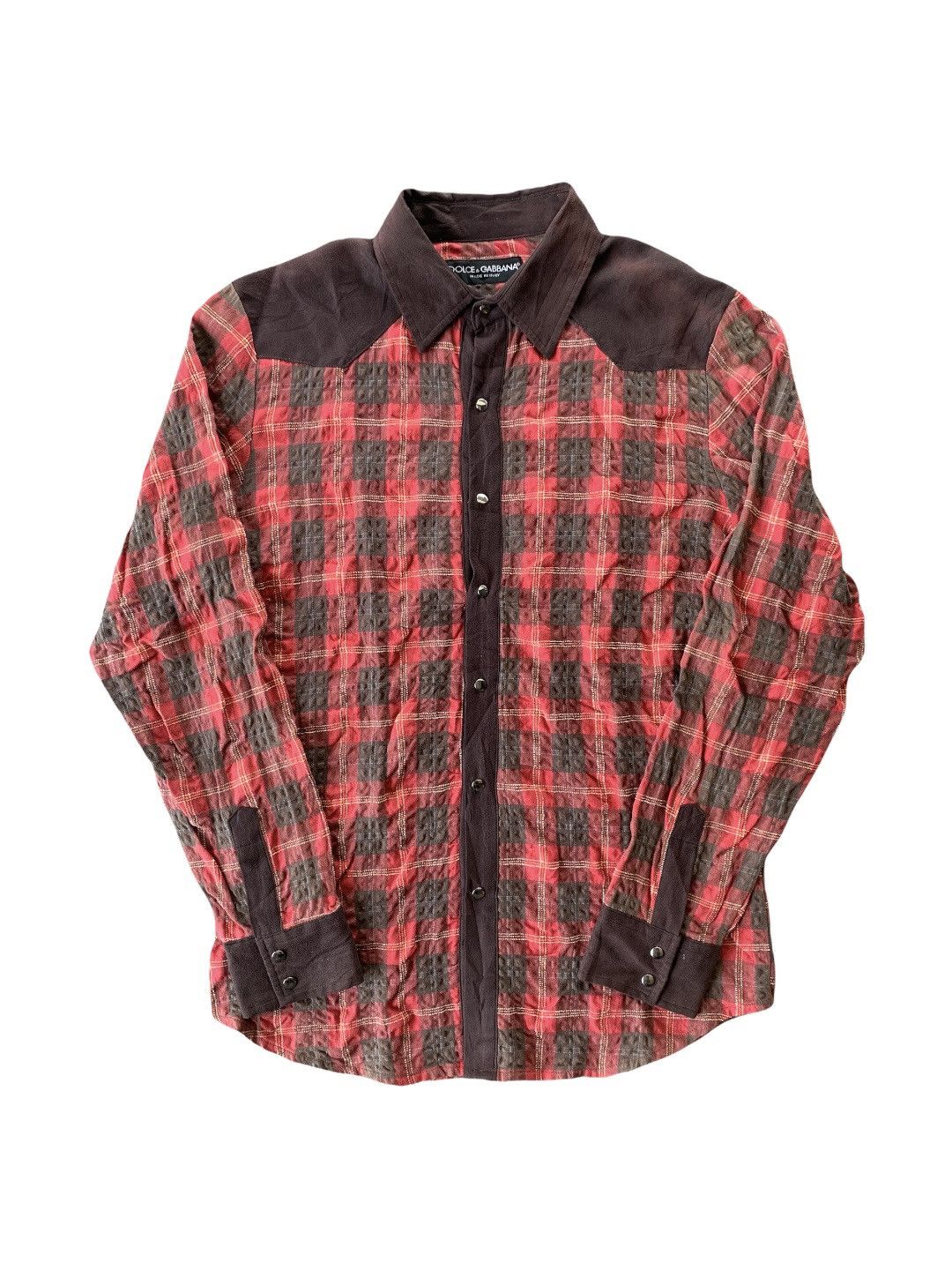 Dolce & Gabbana Dolce & Gabbana Shirt Size US L / EU 52-54 / 3 - 1 Thumbnail