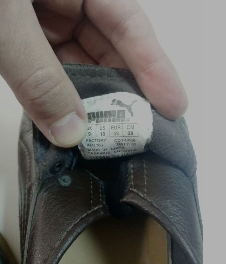Japanese Brand × Puma × Vintage Rare Puma leather sneakers vintage Size US 10 / EU 43 - 2 Thumbnail