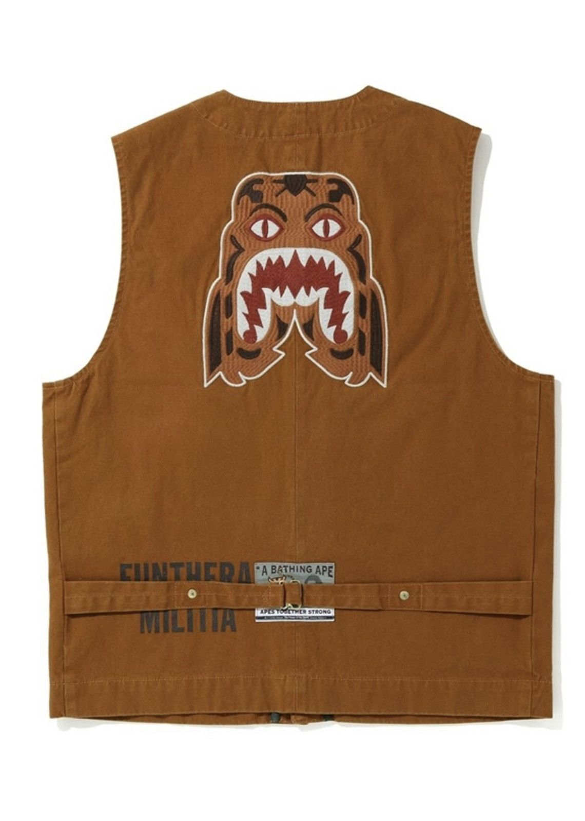 Bape BAPE TIGER WORKER VEST Size US L / EU 52-54 / 3 - 2 Thumbnail