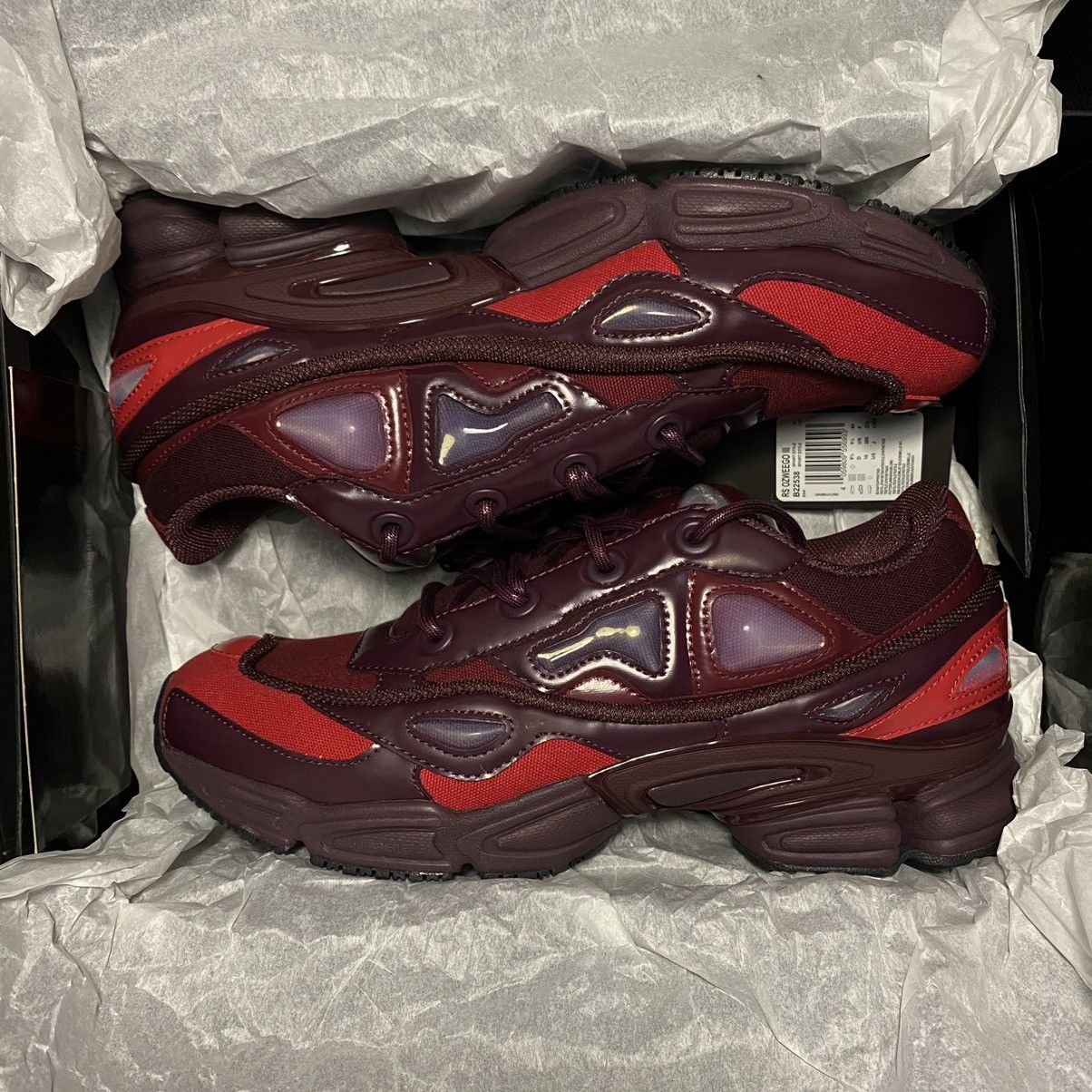 Adidas × Raf Simons Raf Simons x Ozweego 3 Burgundy Size US 10 / EU 43 - 8 Thumbnail